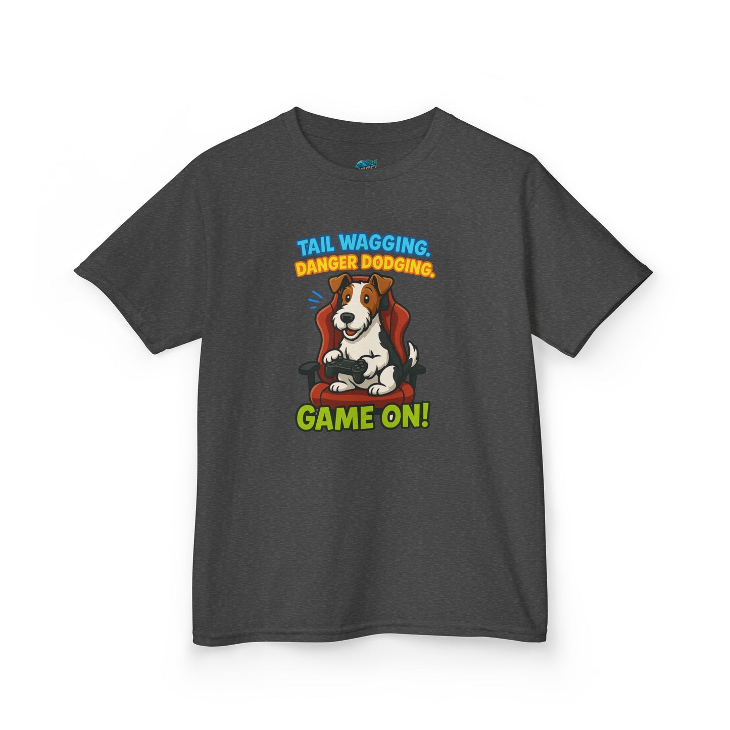 Game On... Playing with Danger Girls' Heavy Cotton T-Shirt
