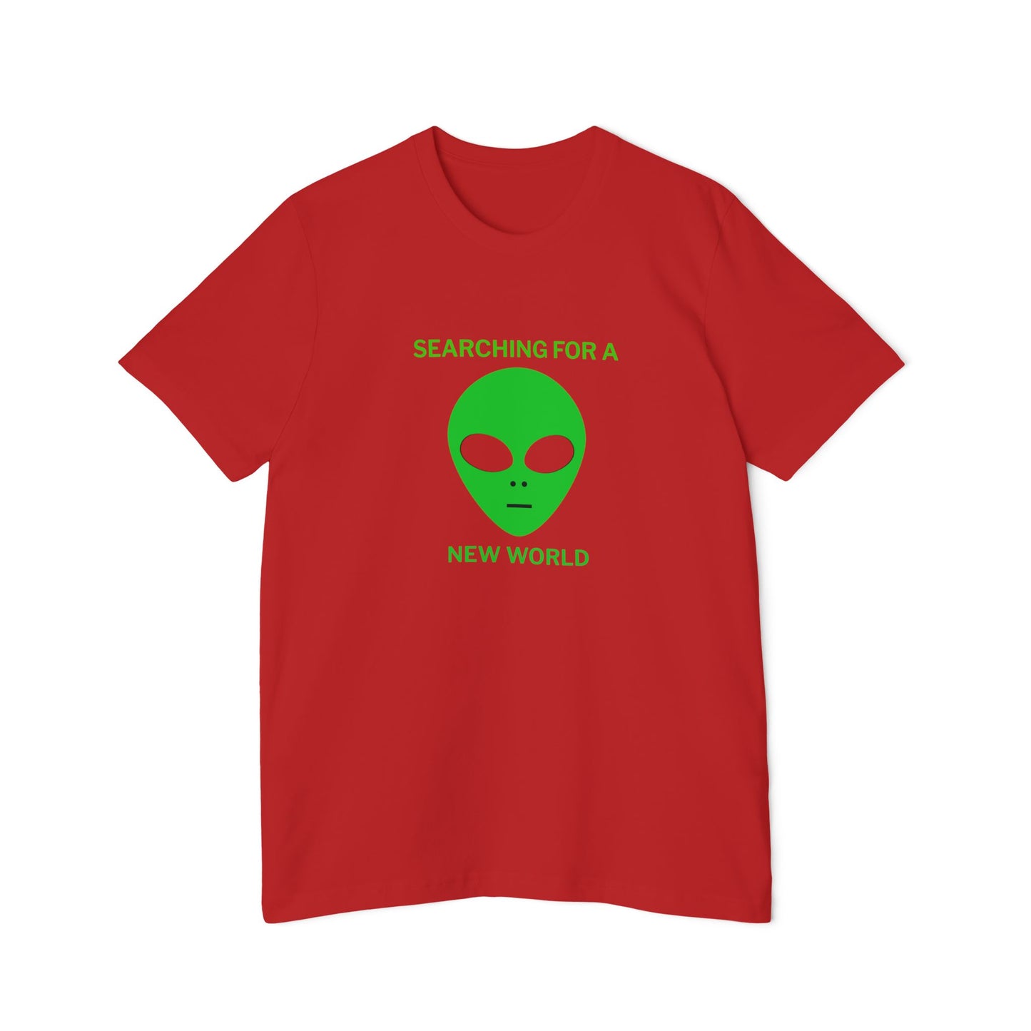 Alien Searching for a New World Humor Women's Premium T-Shirt