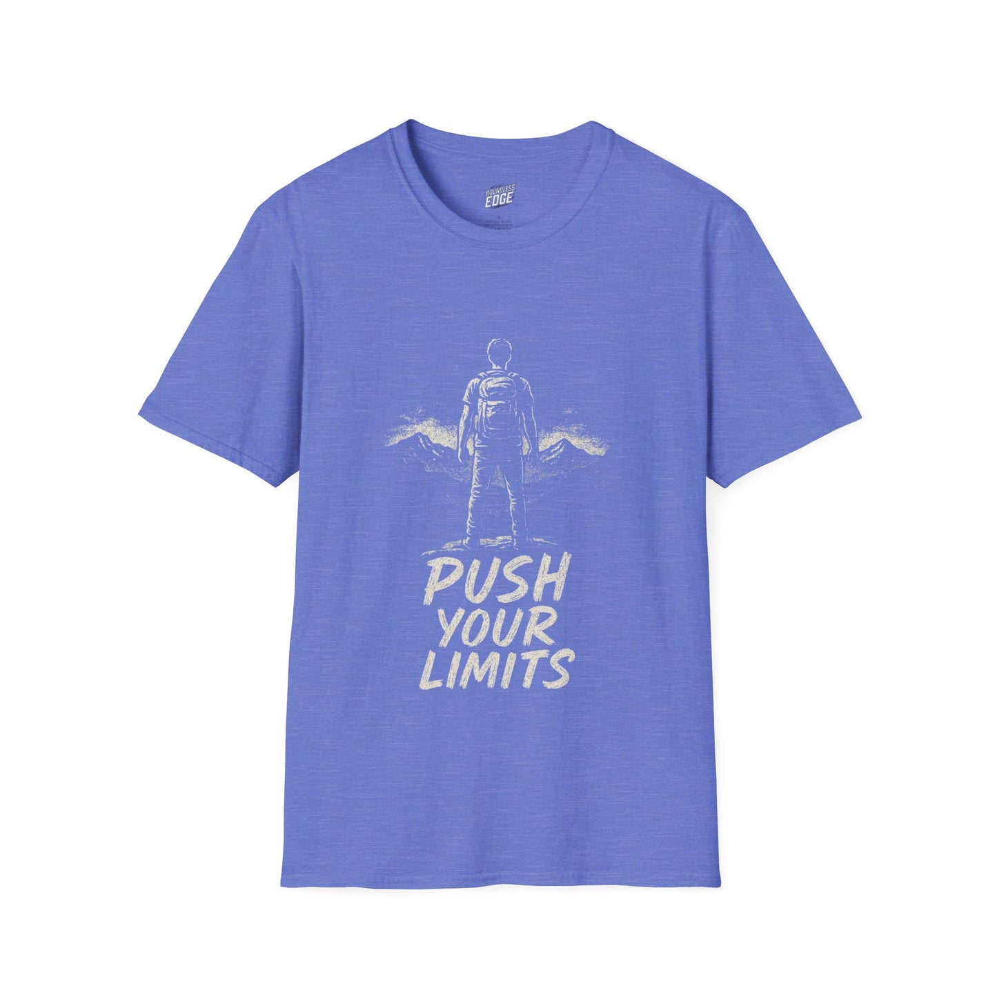 Summit Edition Push Your Limits Hiking Men's Basic T-Shirt