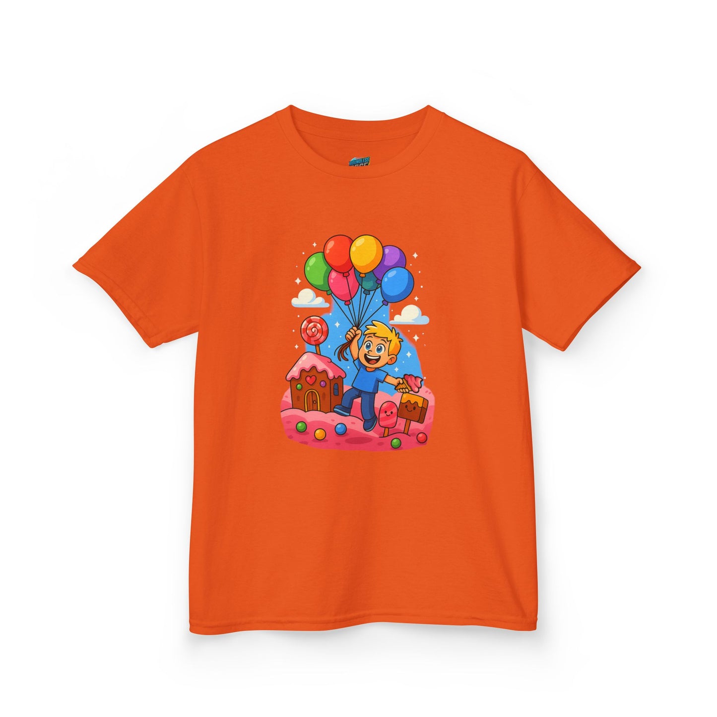 Candyland Lift-Off Playing with Danger Boys' Heavy Cotton T-Shirt