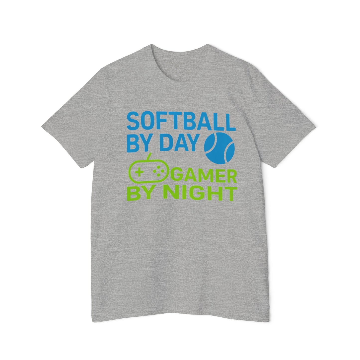 Softball by Day, Gamer by Night Women's Premium T-Shirt