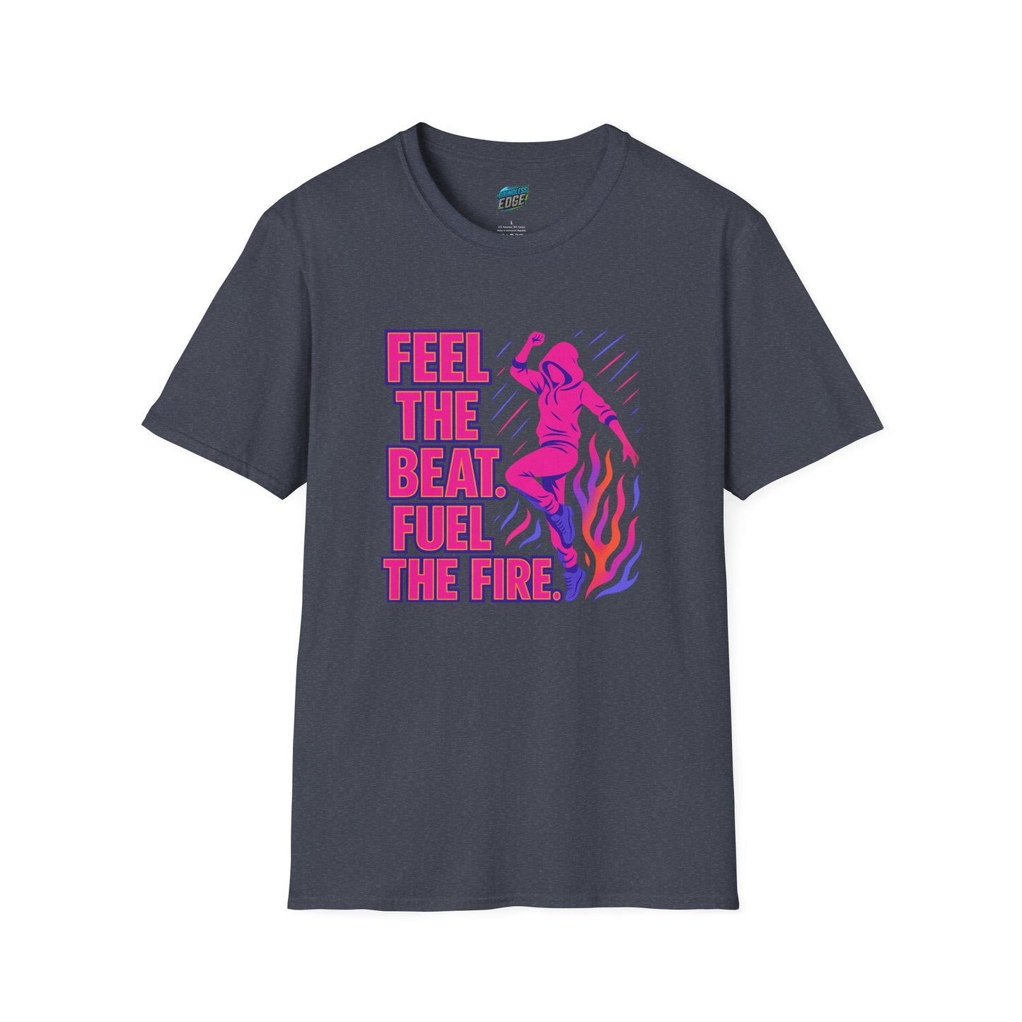 Feel the Beat. Fuel the Fire Dance Women's Basic T-Shirt