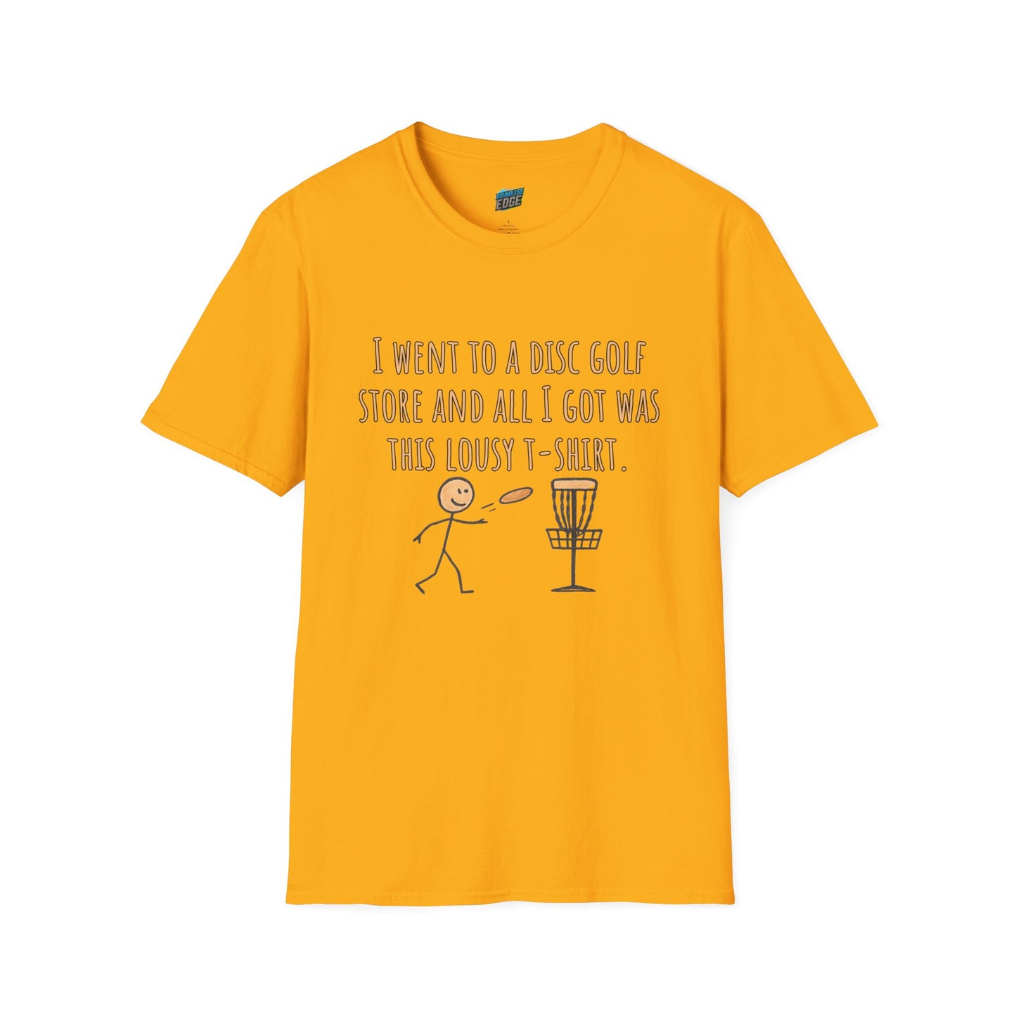 A Lousy T-Shirt Disc Golf Humor Men's Basic T-Shirt
