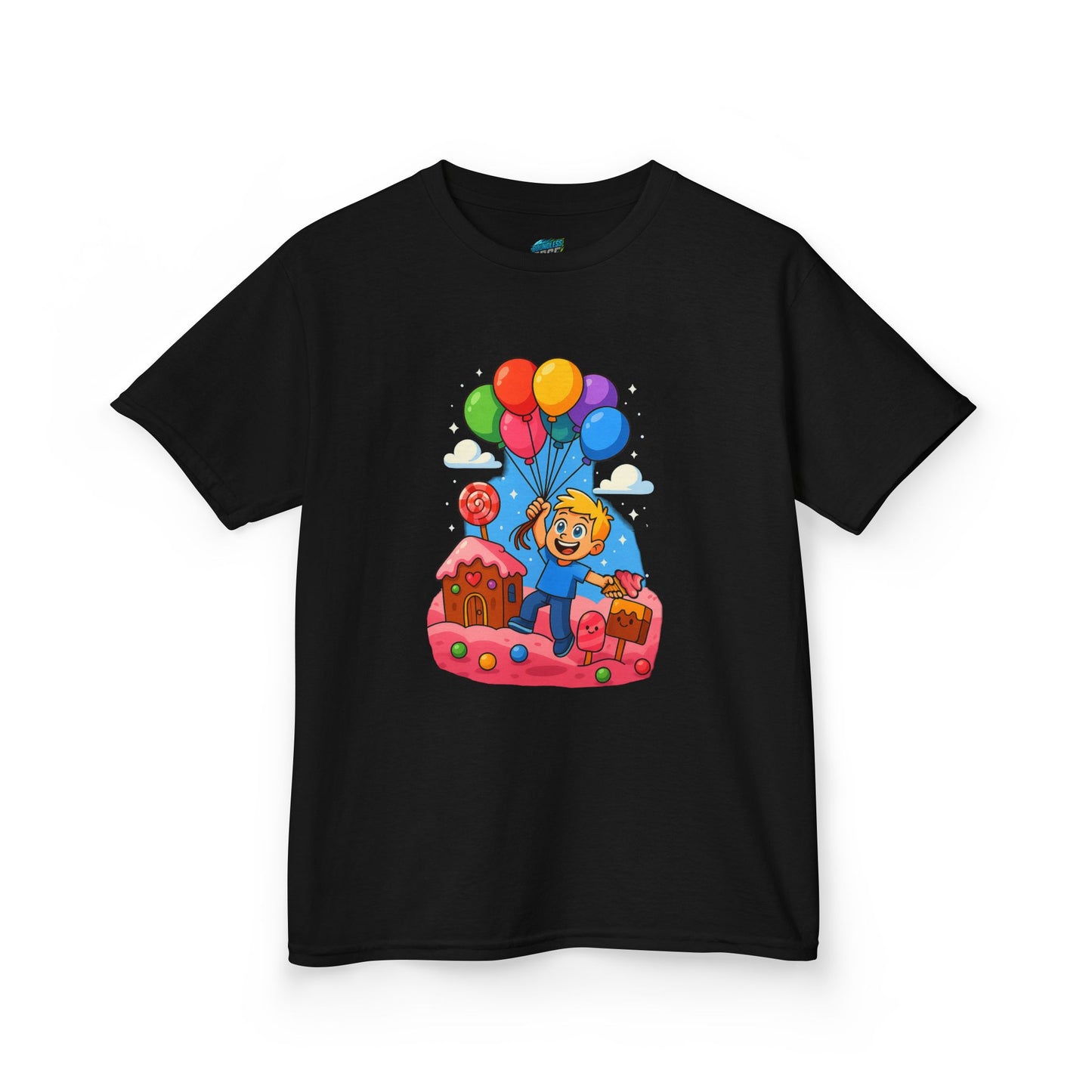 Candyland Lift-Off Playing with Danger Boys' Heavy Cotton T-Shirt