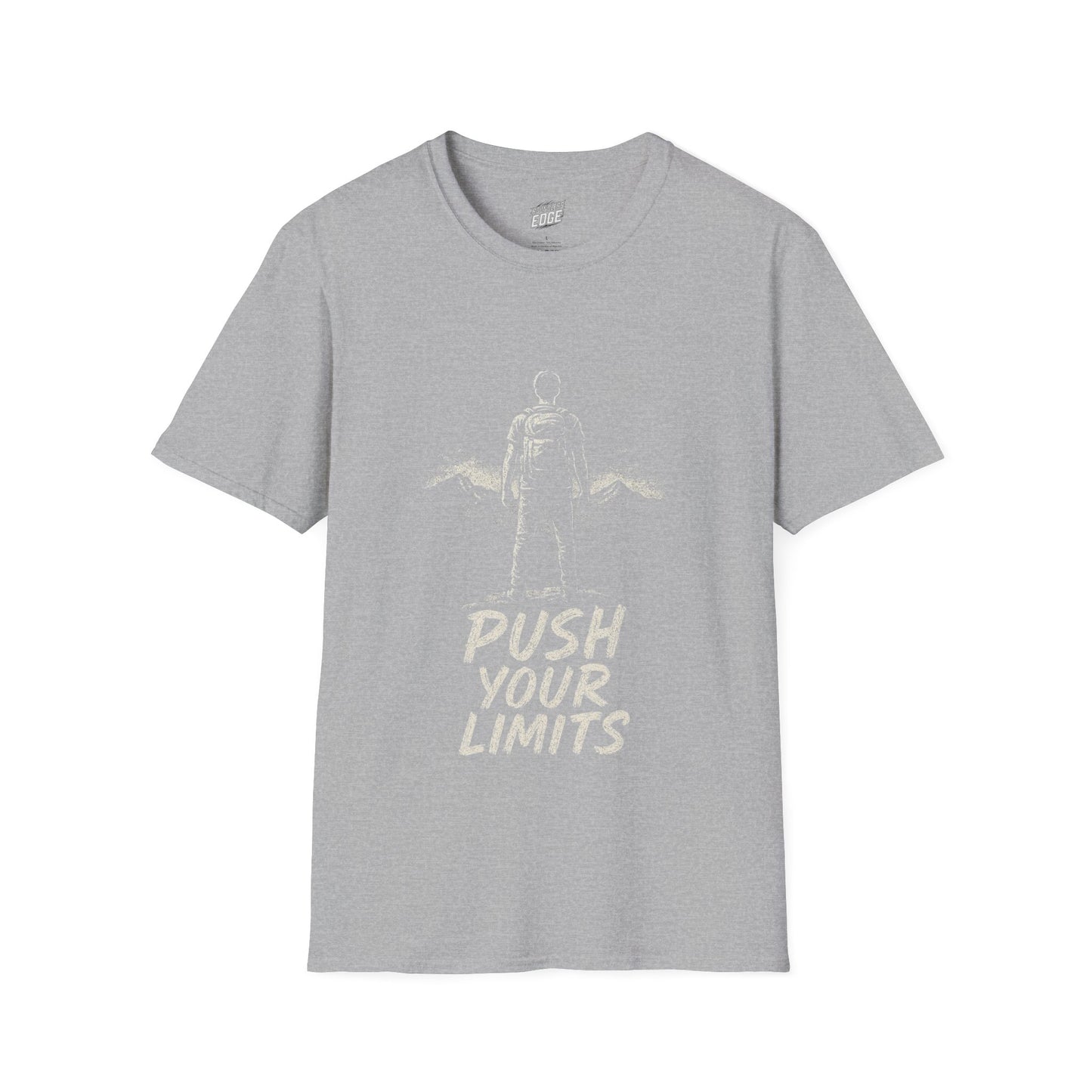 Summit Edition Push Your Limits Hiking Men's Basic T-Shirt