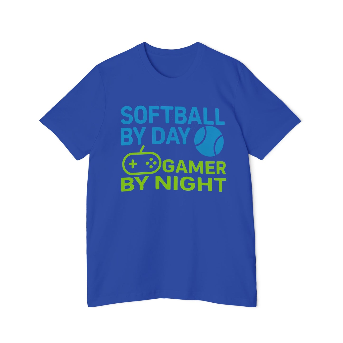 Softball by Day, Gamer by Night Women's Premium T-Shirt