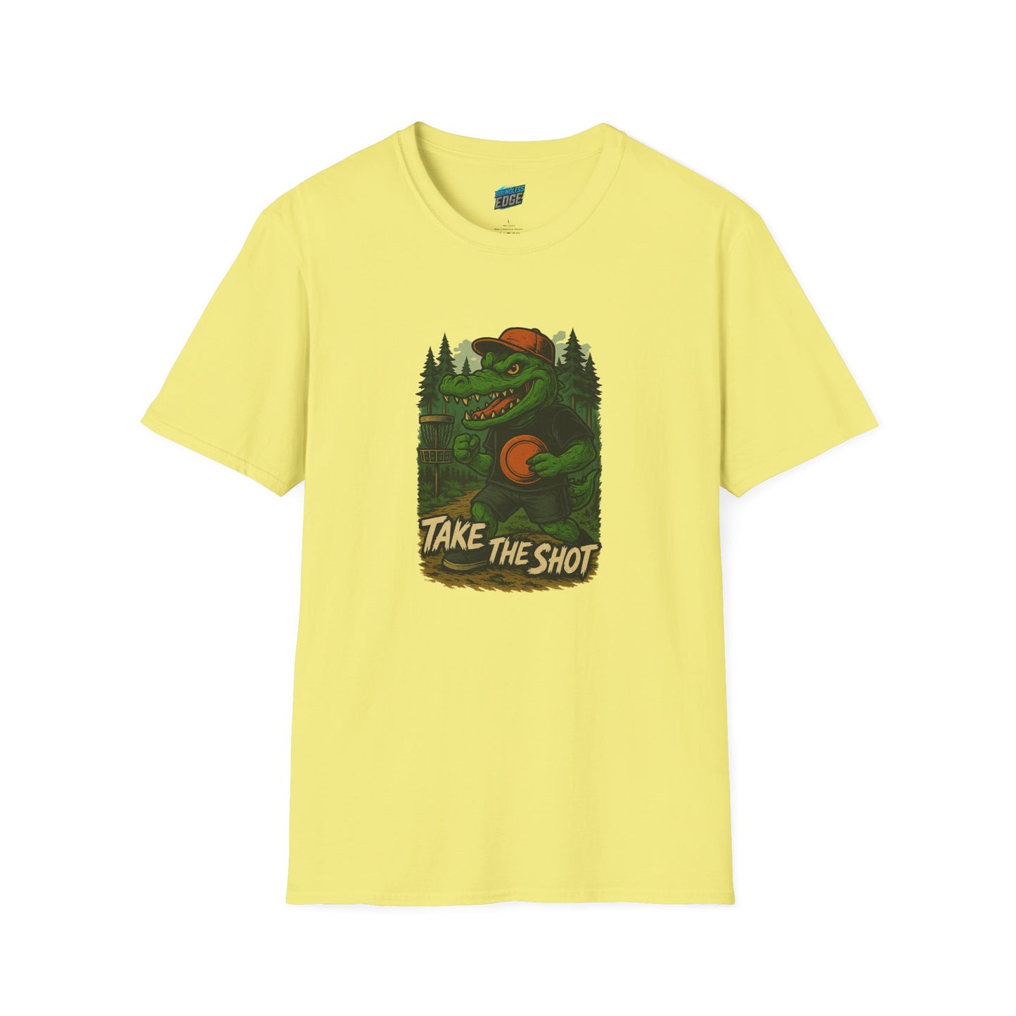 Take the Shot Disc Golf Gator Women's Basic T-Shirt