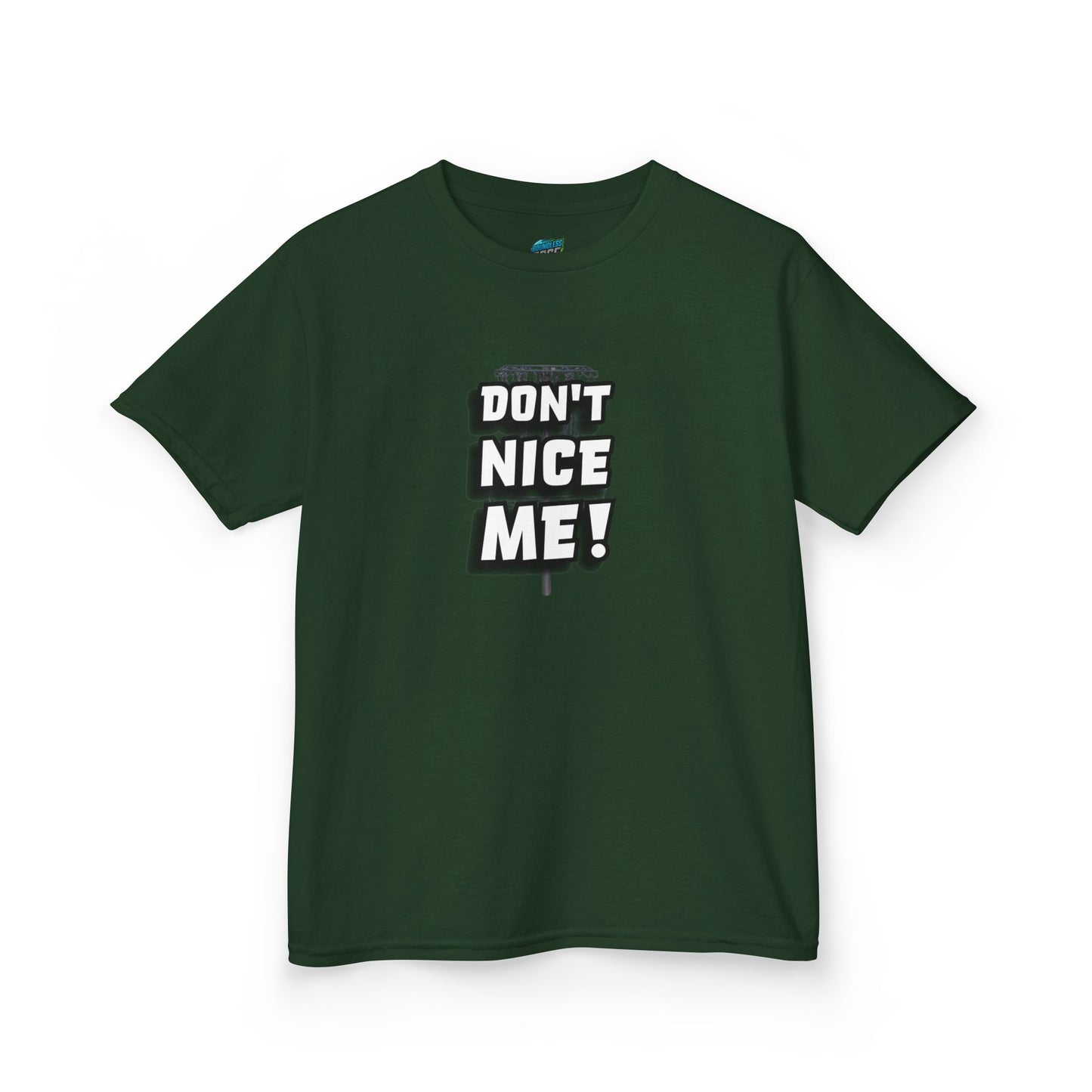 Don't Nice Me! Disc Golf Humor Girls' Heavy Cotton T-Shirt