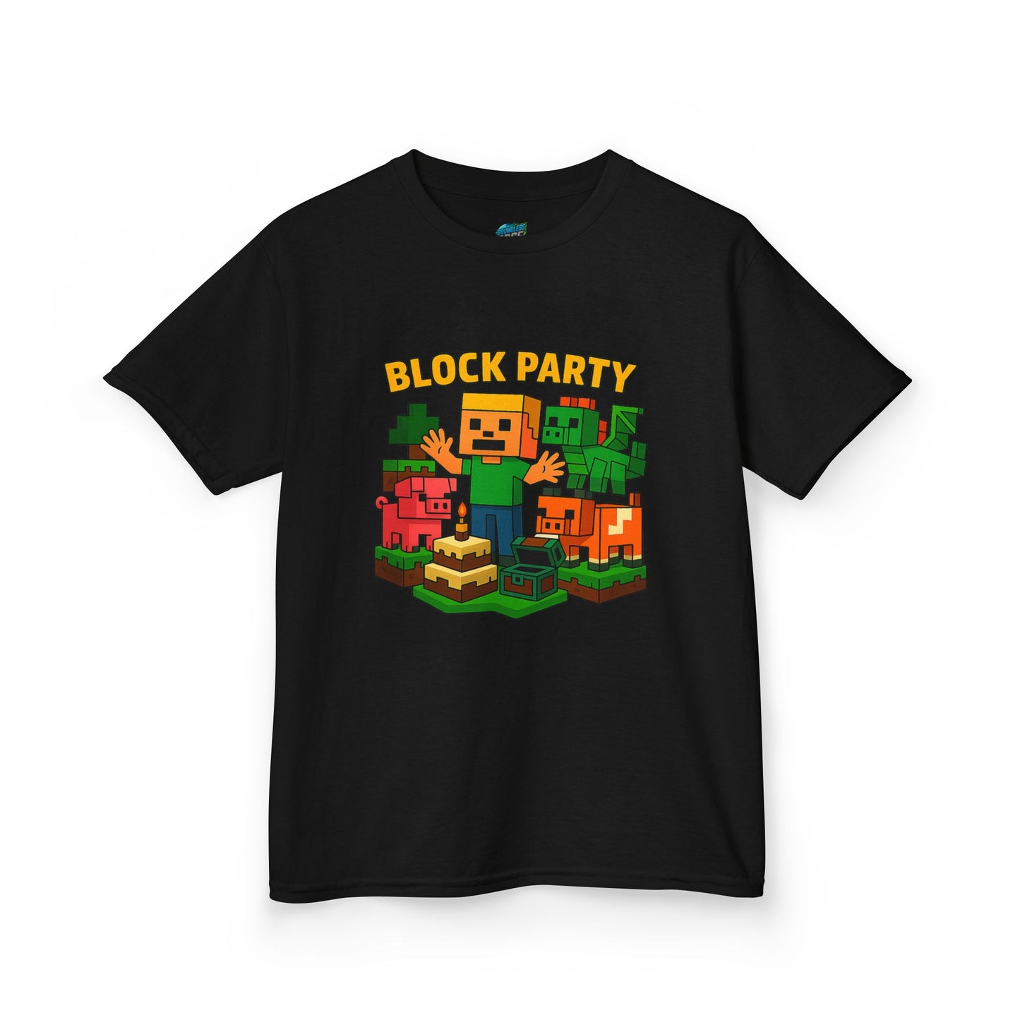 Block Party Playing with Danger Boys' Heavy Cotton T-Shirt
