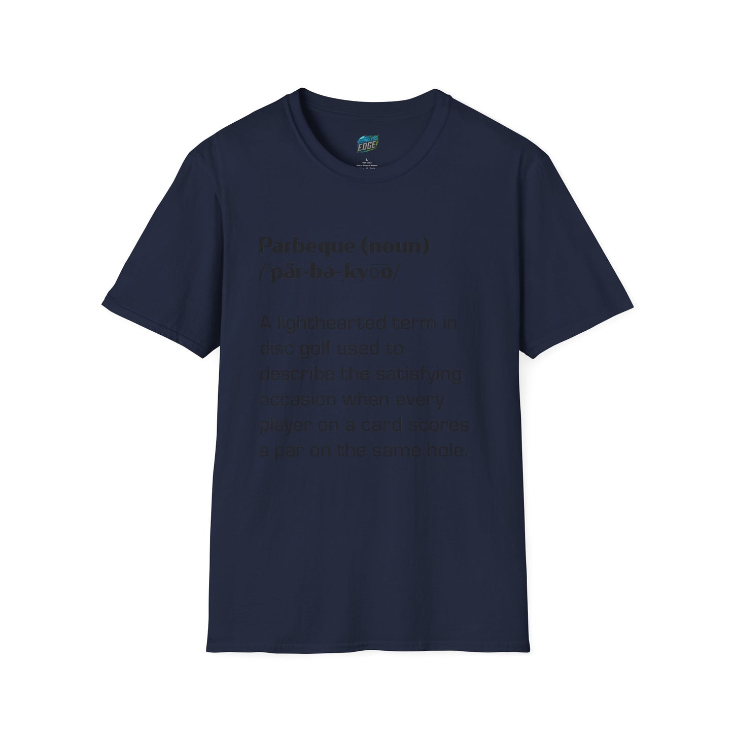 Parbeque Disc Golf Humor Men's Basic T-Shirt