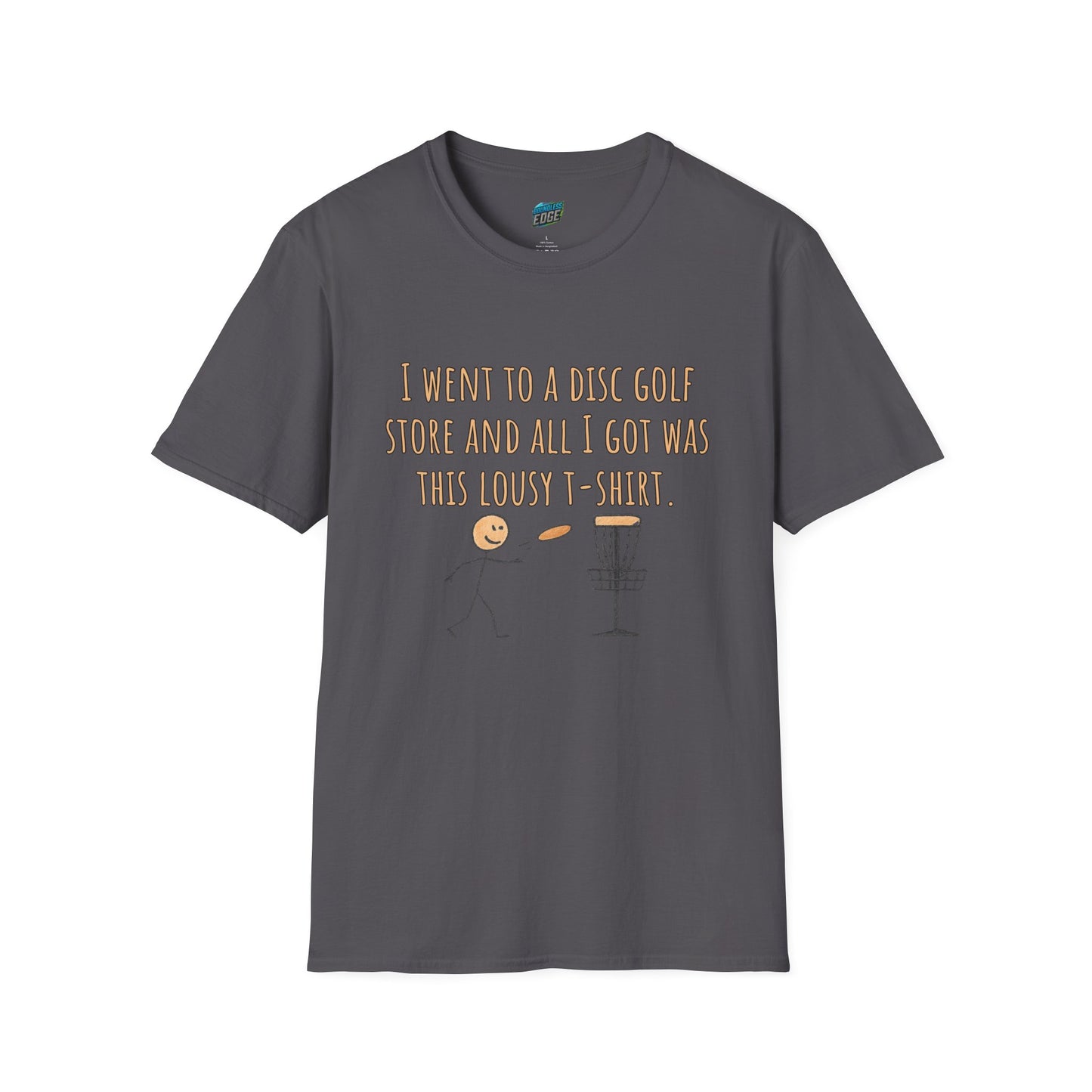 A Lousy T-Shirt Disc Golf Humor Men's Basic T-Shirt