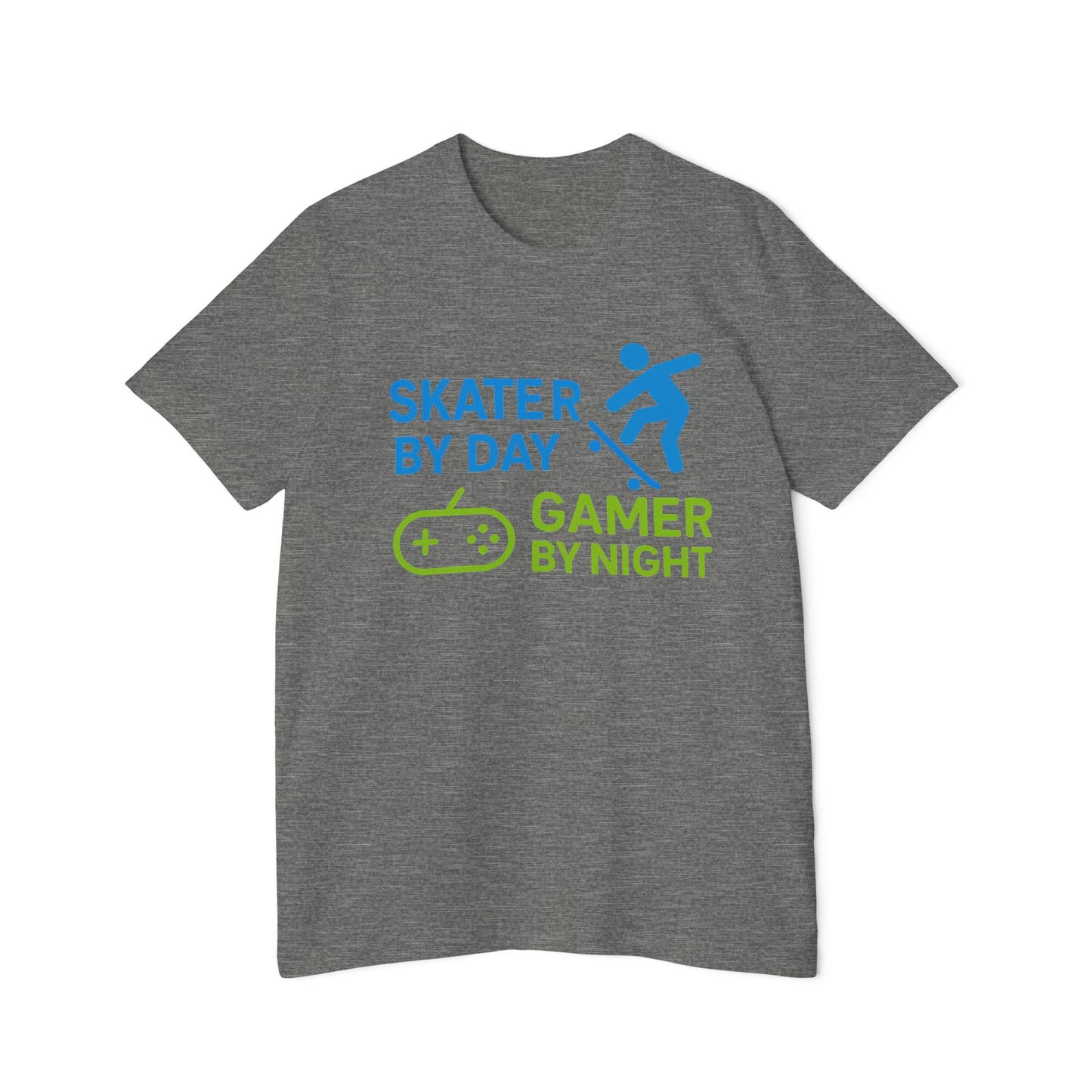 Skater by Day, Gamer by Night Skateboarding Men's Premium T-Shirt