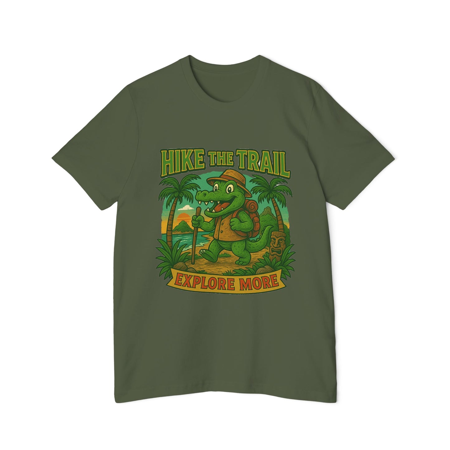 Hike the Trail - Explore More Hiking Women's Premium T-Shirt