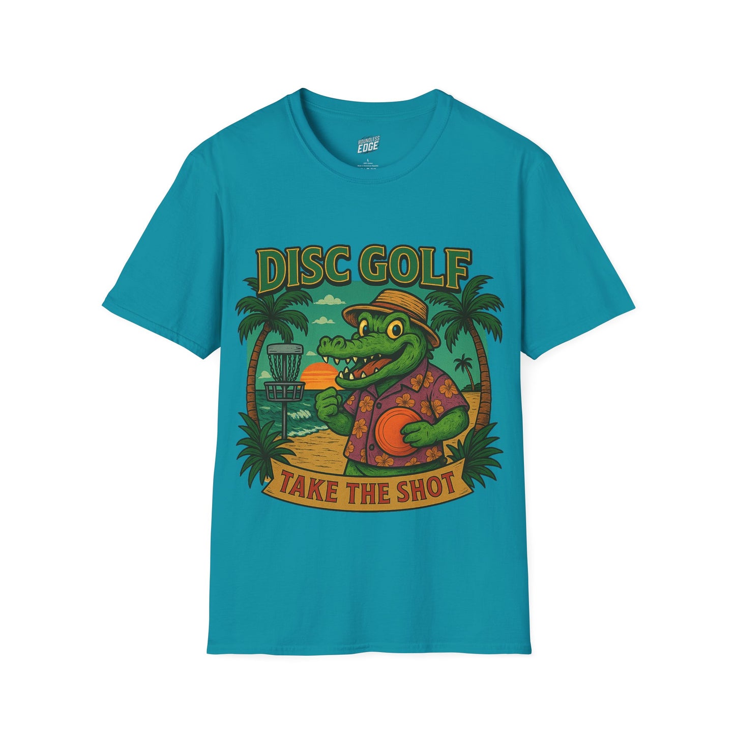 Gator Vibes Disc Golf Edition Men's Basic T-Shirt (Take the Shot)