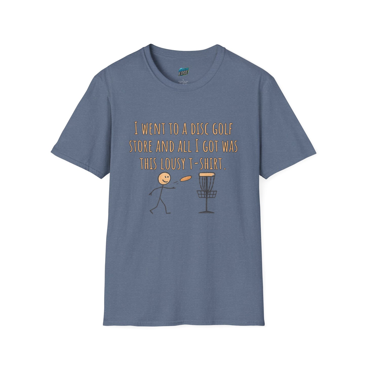 A Lousy T-Shirt Disc Golf Humor Men's Basic T-Shirt