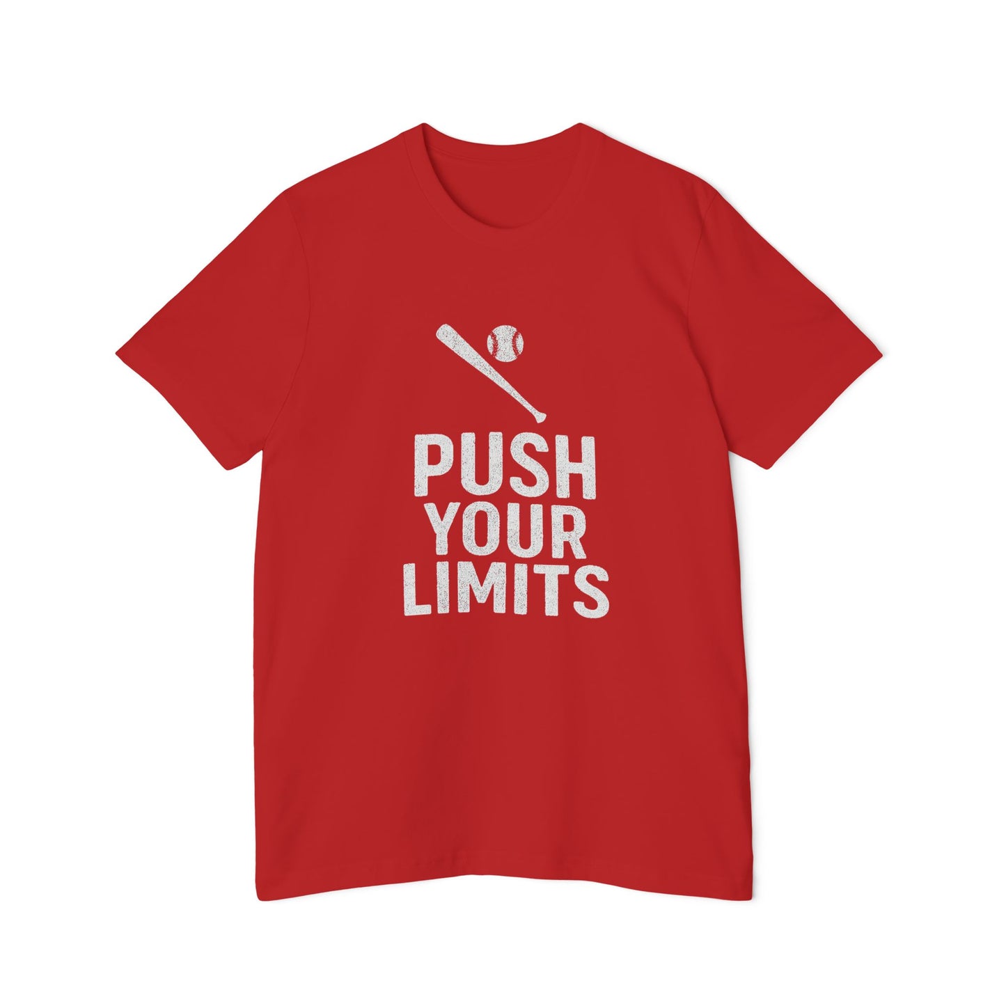 Push Your Limits – Baseball Men's Premium T-Shirt