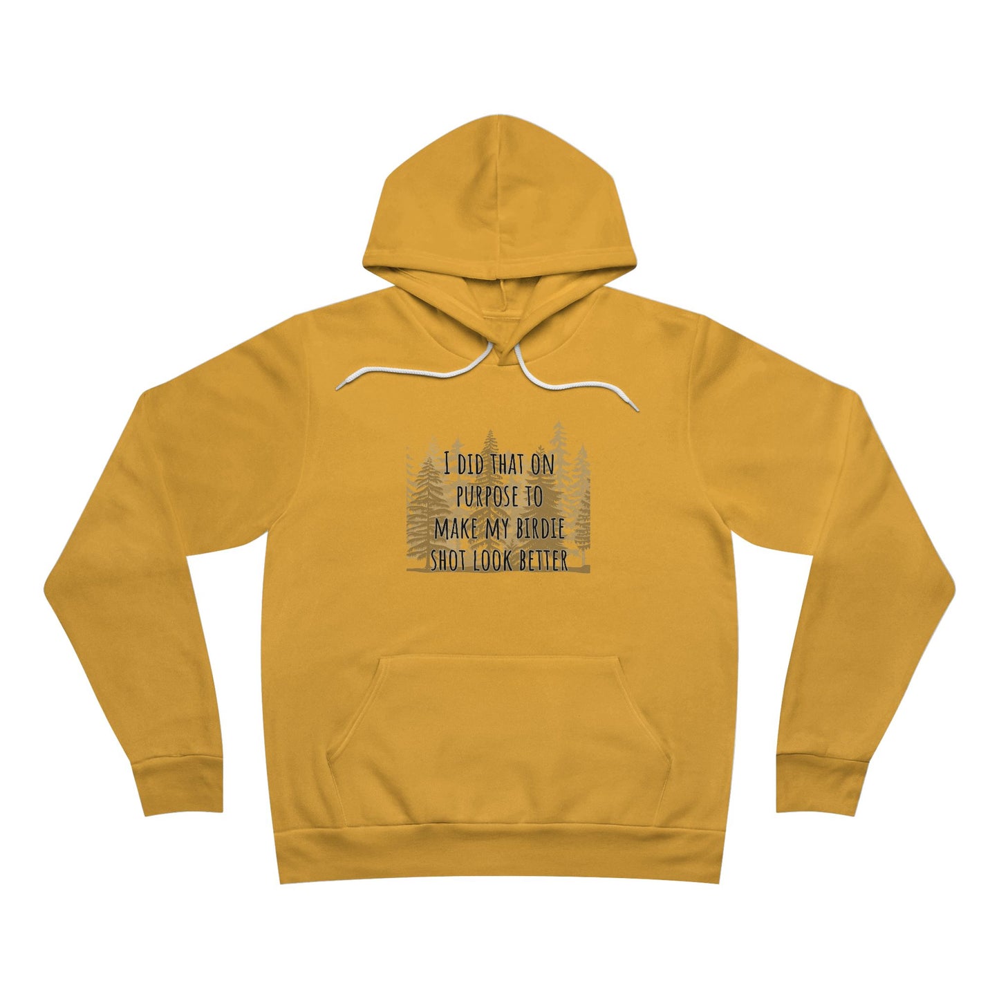 I Did That On Purpose... Golf Humor Men's Premium Hoodie Sweatshirt