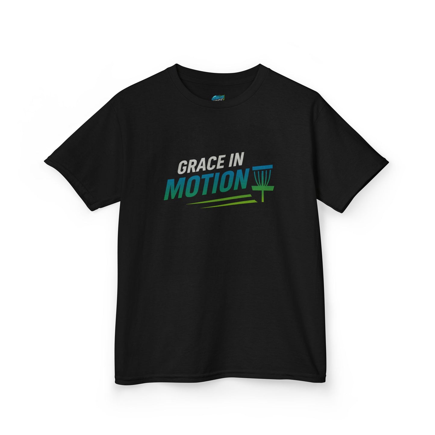 Grace in Motion Disc Golf Girls' Heavy Cotton T-Shirt