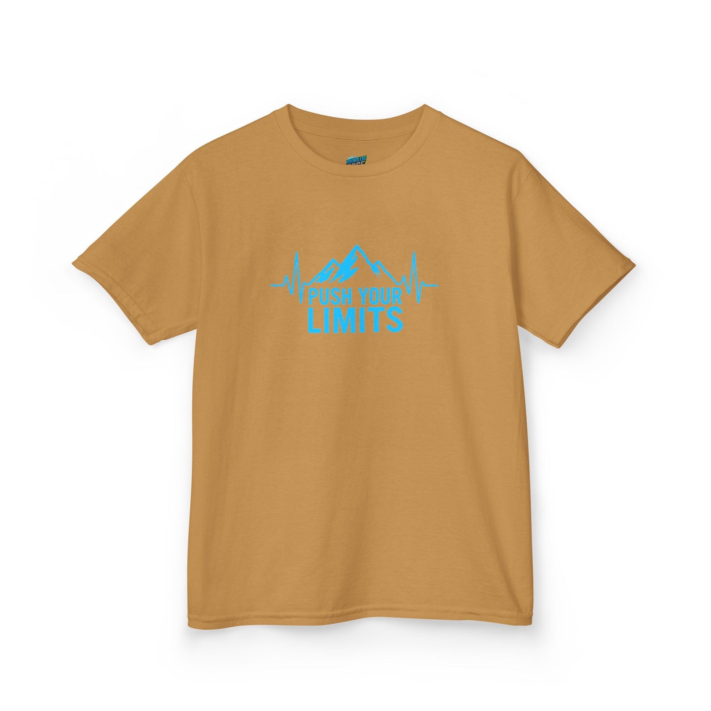 Push Your Limits Hiking Boys' Heavy Cotton T-Shirt