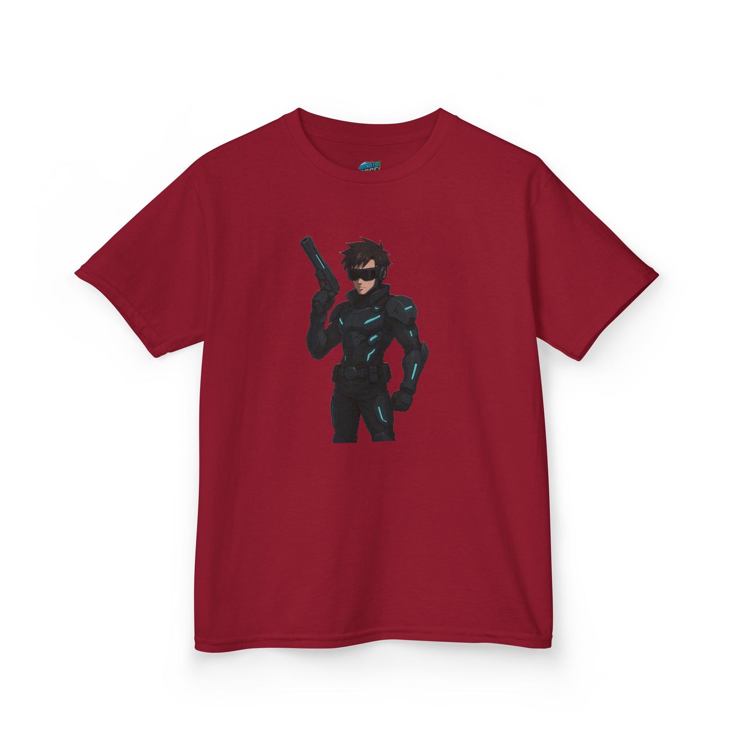 Cyber Agent Anime Girls' Heavy Cotton T-Shirt