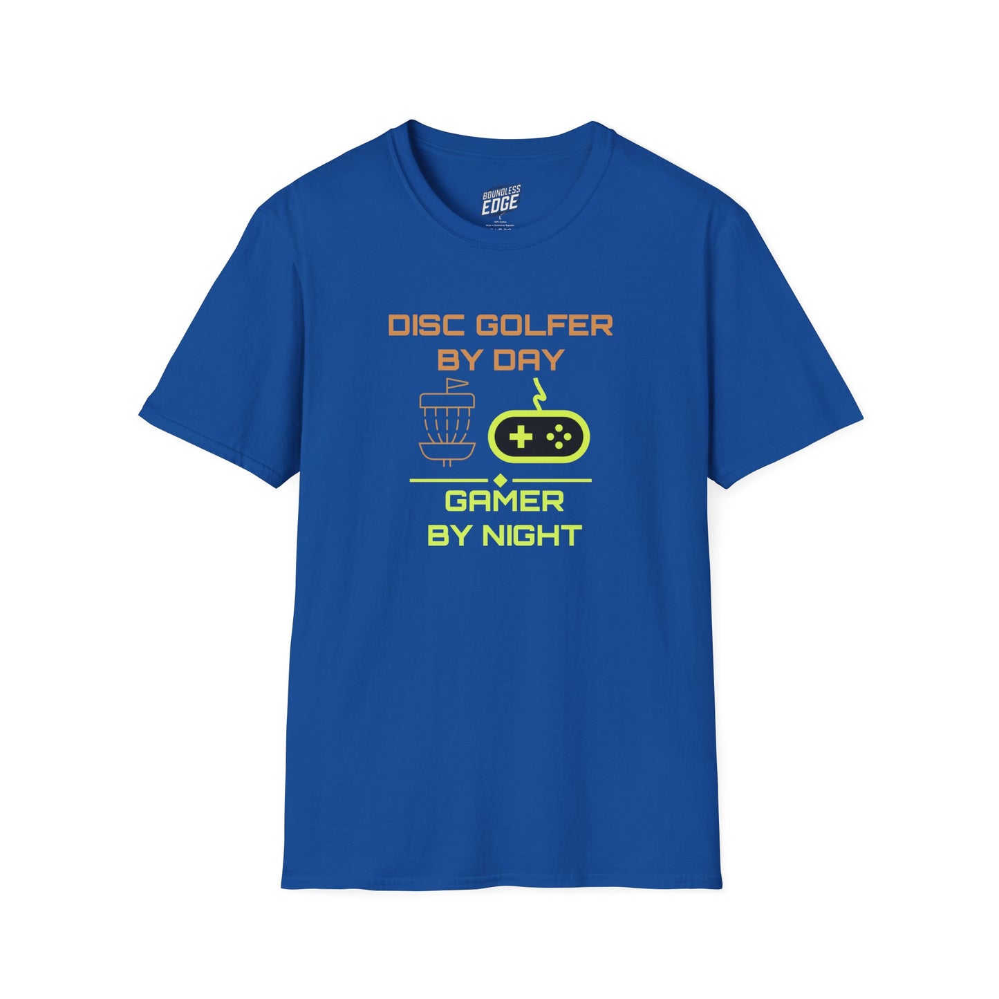 Disc Golf by Day, Gamer by Night Women's Basic T-Shirt