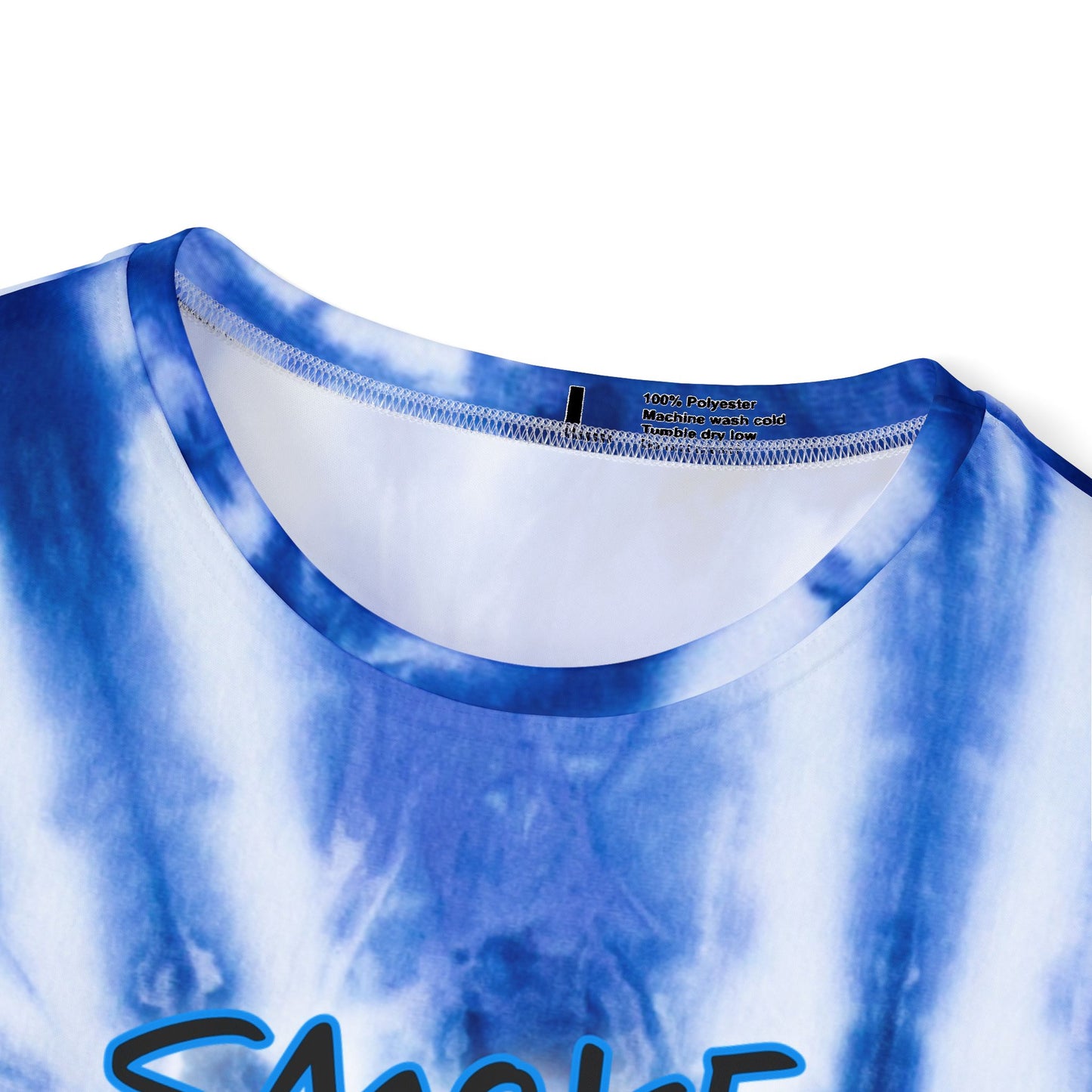 Smoke, Laugh, Throw Tie-Dye Adult Humor Disc Golf Men's Jersey Premium T-Shirt