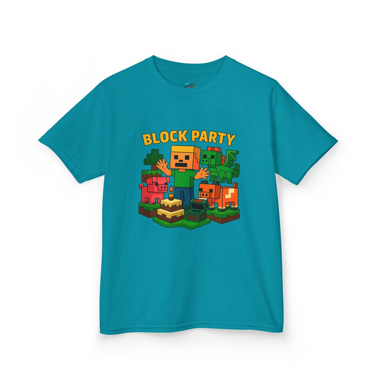 Block Party Playing with Danger Boys' Heavy Cotton T-Shirt