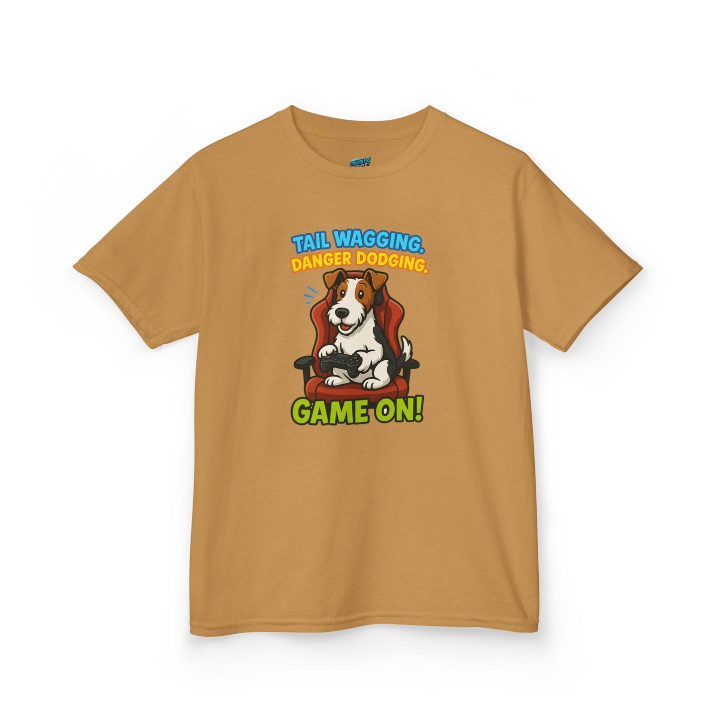 Game On... Playing with Danger Girls' Heavy Cotton T-Shirt