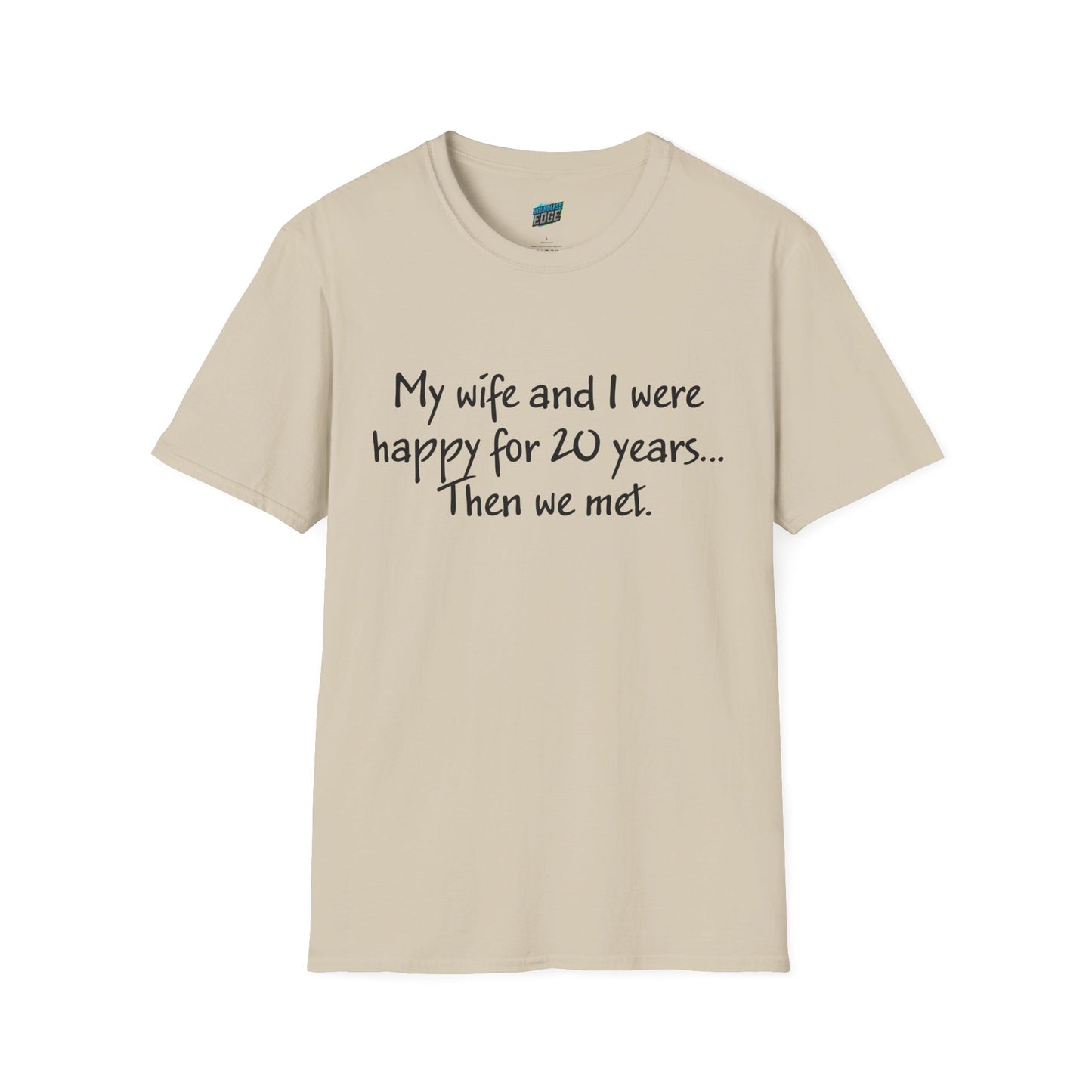 Wife Joke Dad Joke Humor Men's Basic T-Shirt