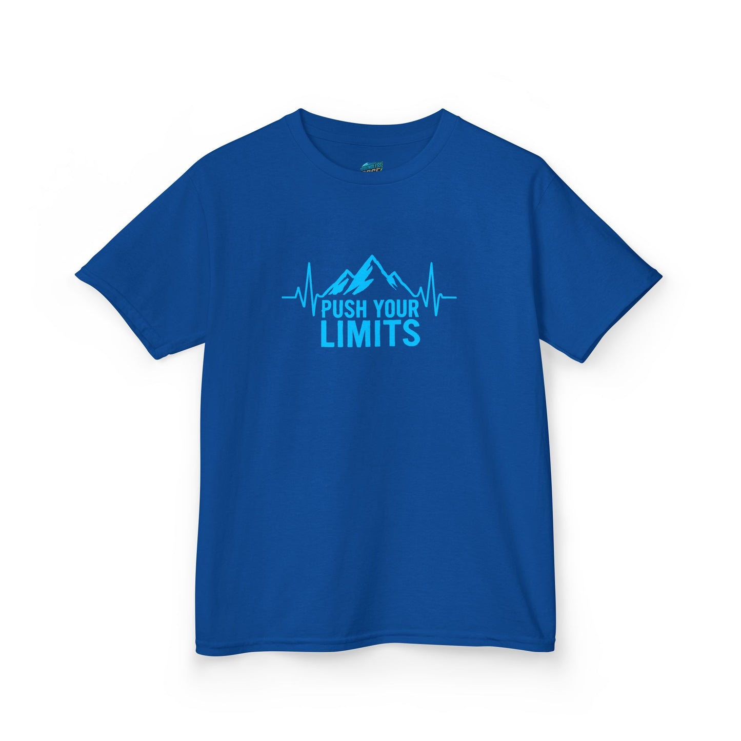 Push Your Limits Hiking Boys' Heavy Cotton T-Shirt