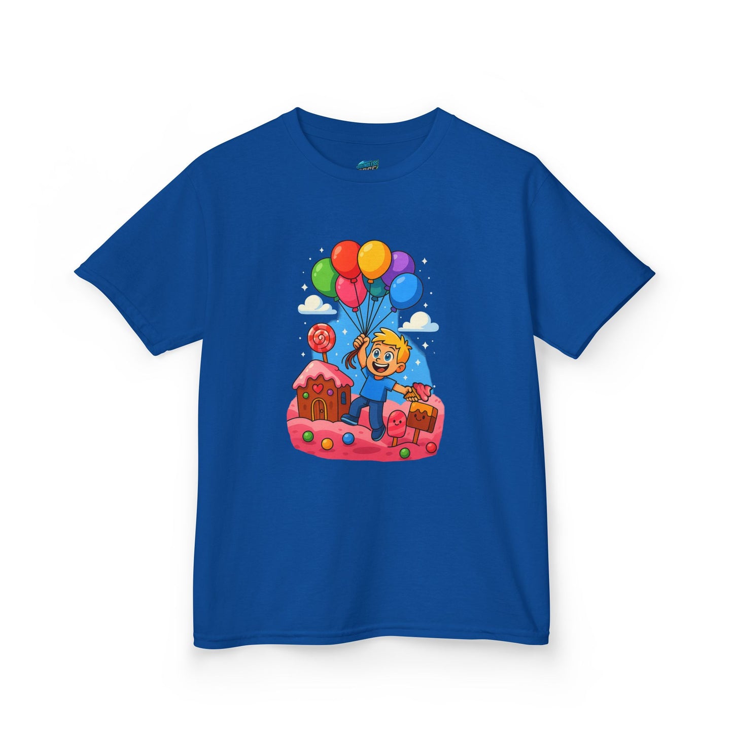 Candyland Lift-Off Playing with Danger Boys' Heavy Cotton T-Shirt