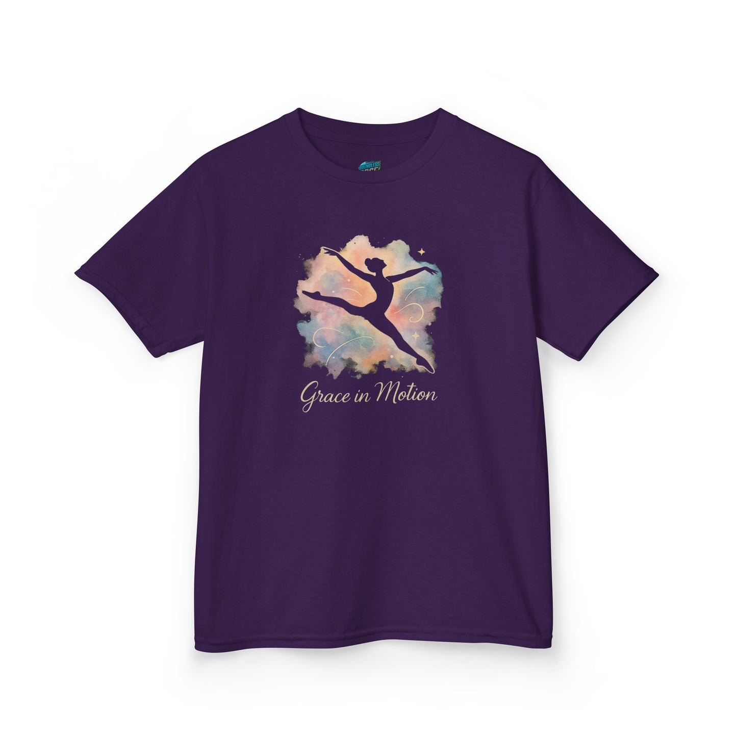 Grace in Motion Dancer Girls' Heavy Cotton T-Shirt