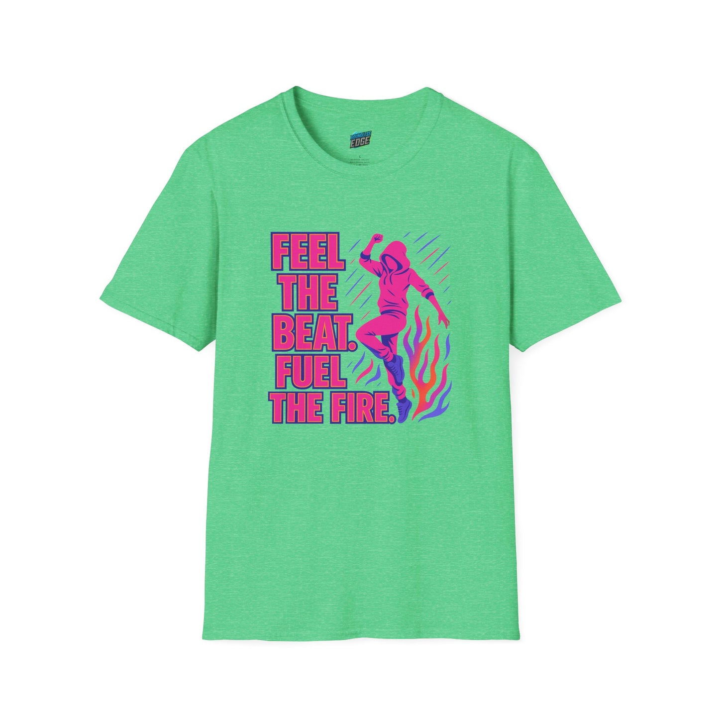 Feel the Beat. Fuel the Fire Dance Women's Basic T-Shirt