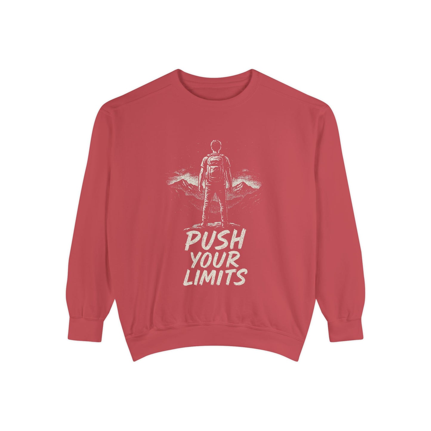 Summit Edition Push Your Limits Hiking Women's Premium Crewneck Sweatshirt