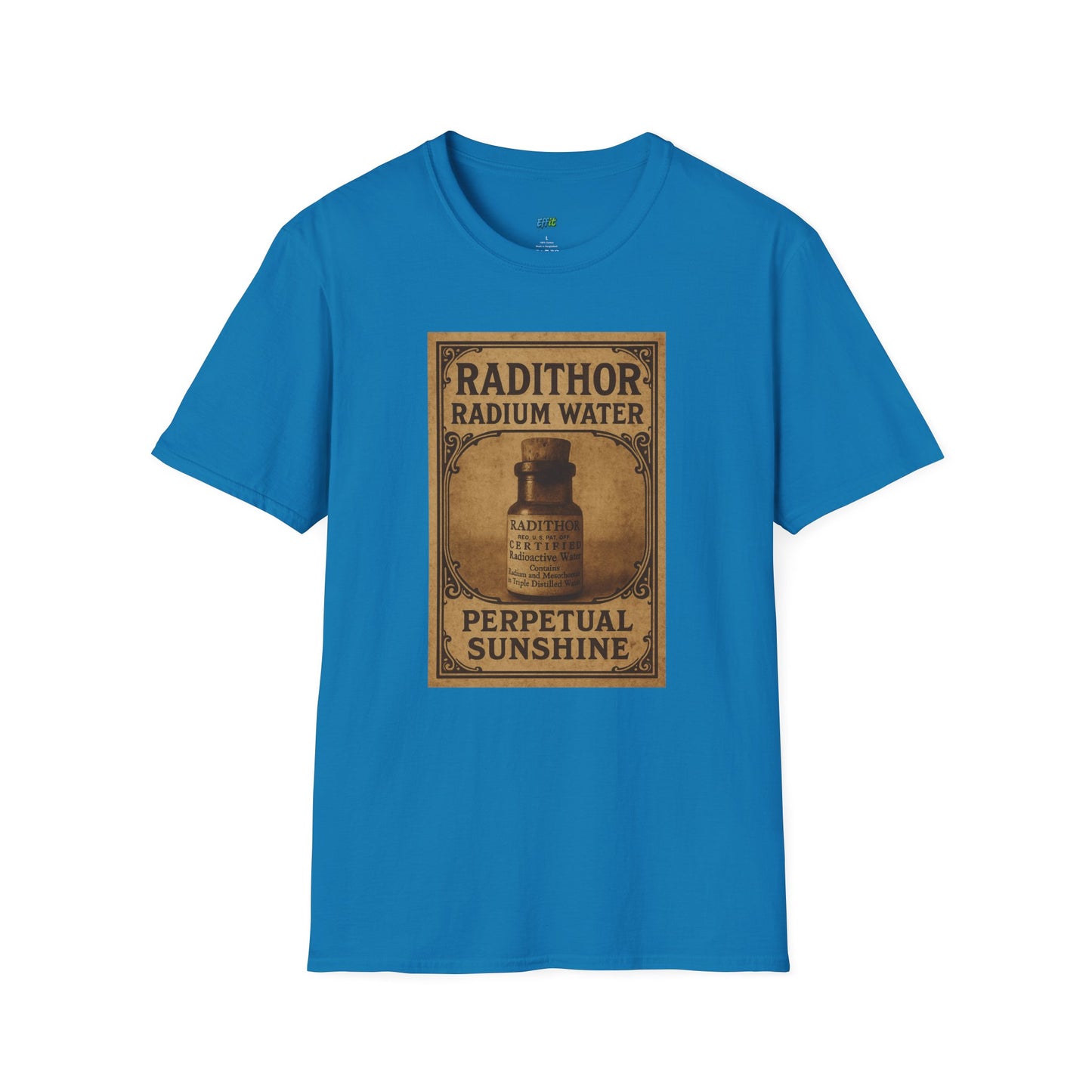Radithor Ad Humor Vintage Men's Basic T-Shirt