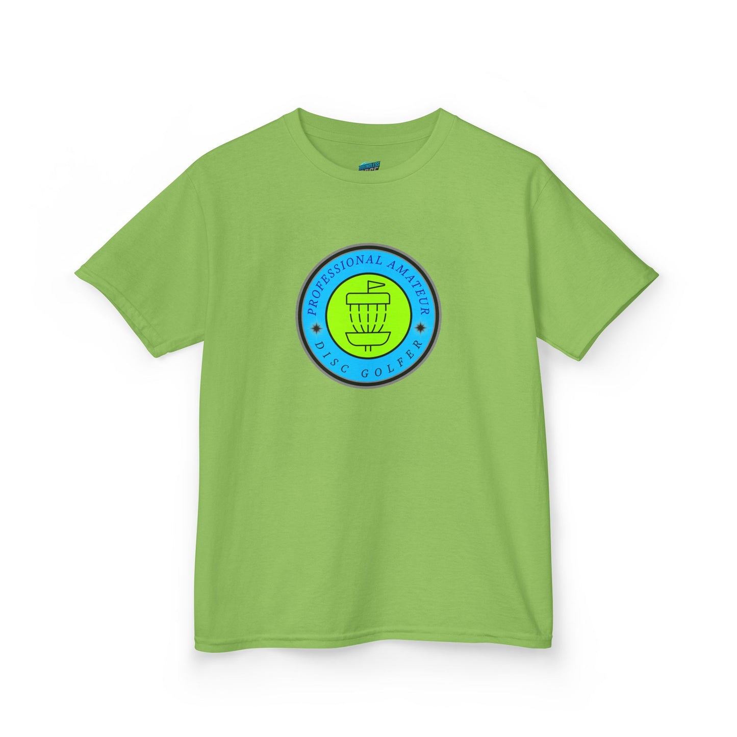 Professional Amateur Disc Golf Humor Girls' Heavy Cotton T-Shirt