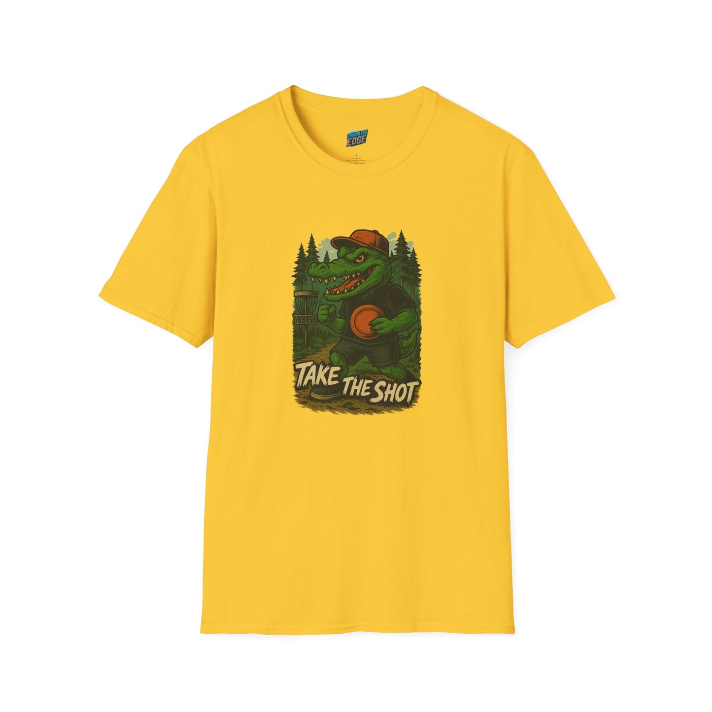 Take the Shot Disc Golf Gator Women's Basic T-Shirt