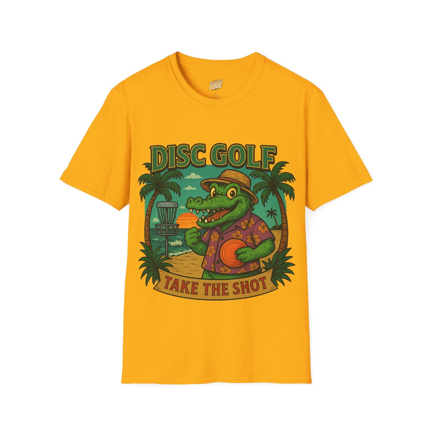 Gator Vibes Disc Golf Edition Men's Basic T-Shirt (Take the Shot)