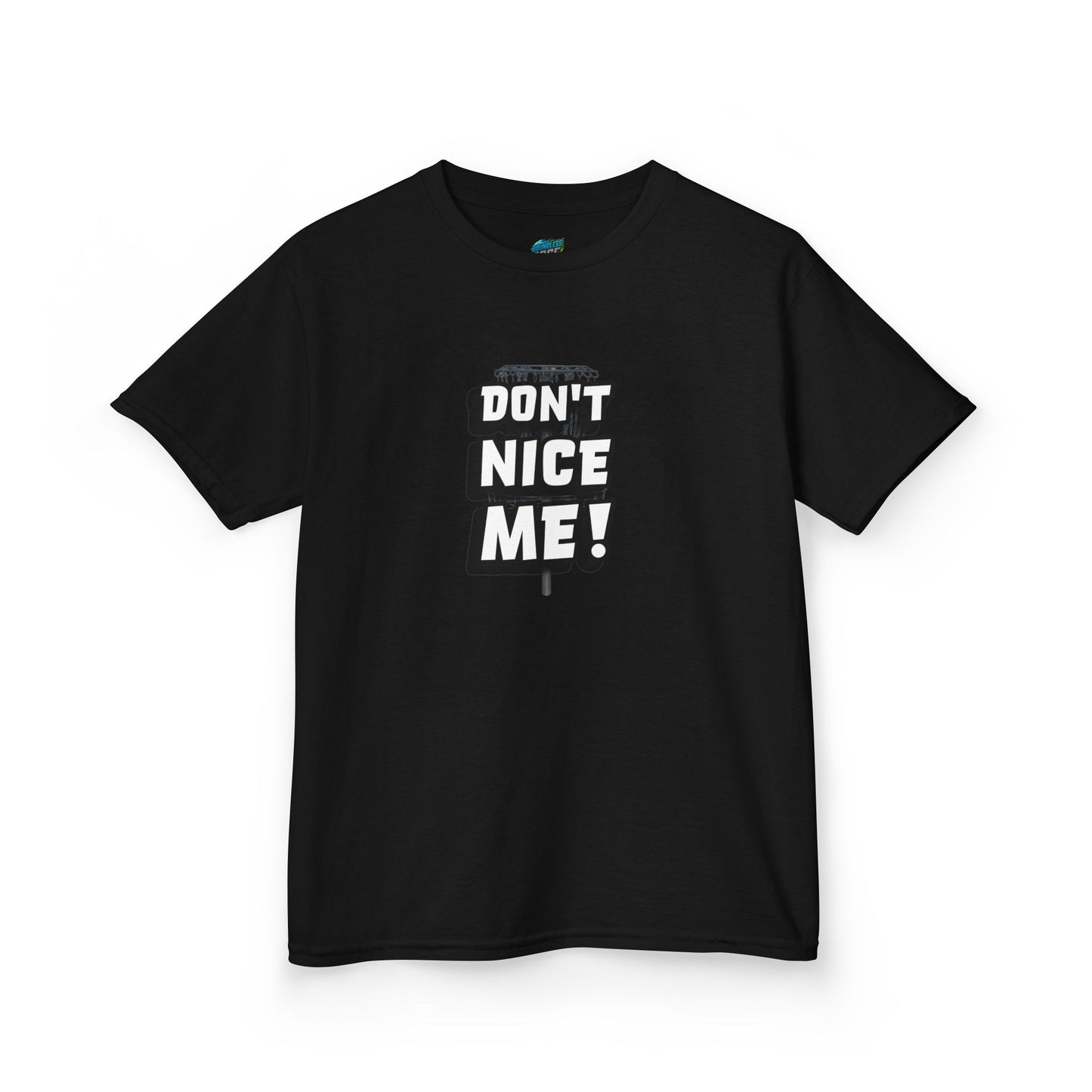 Don't Nice Me! Disc Golf Humor Girls' Heavy Cotton T-Shirt