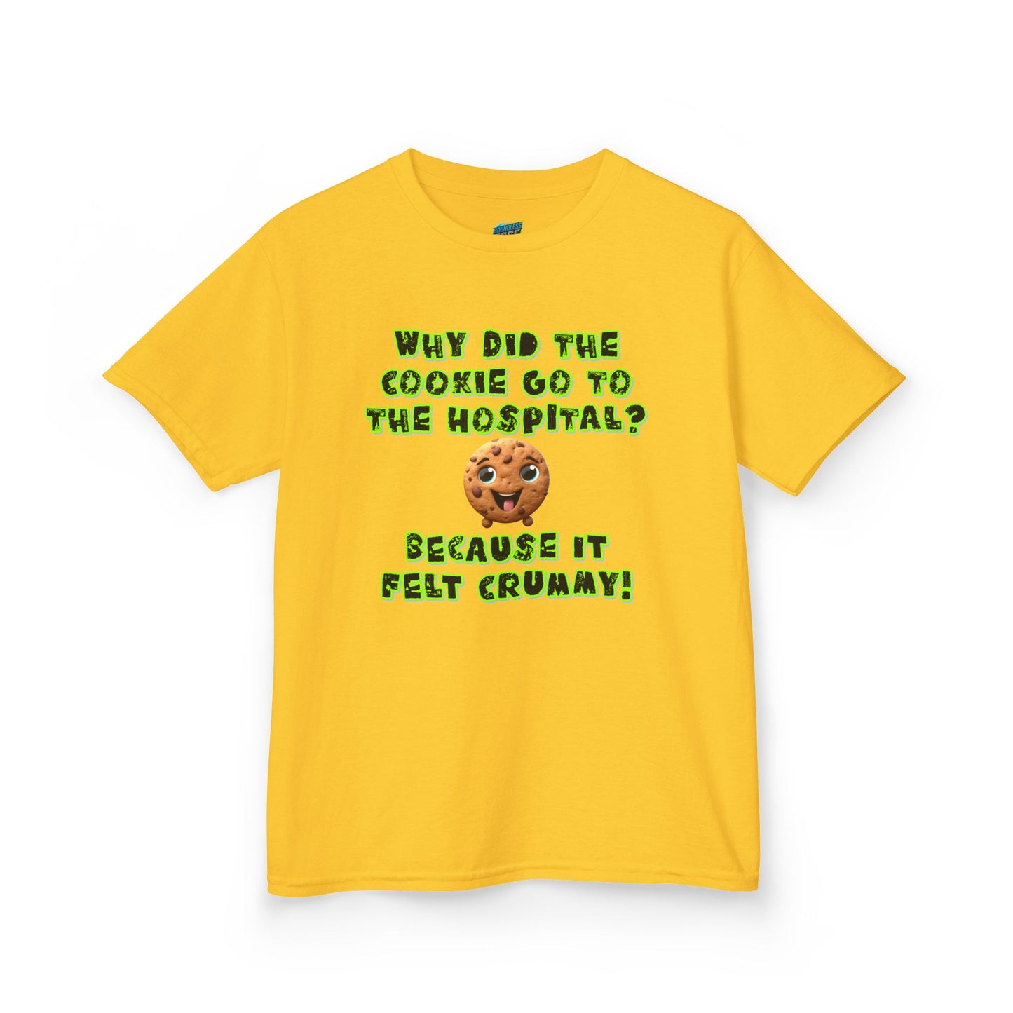 Cookie Joke Humor Boys' Heavy Cotton T-Shirt