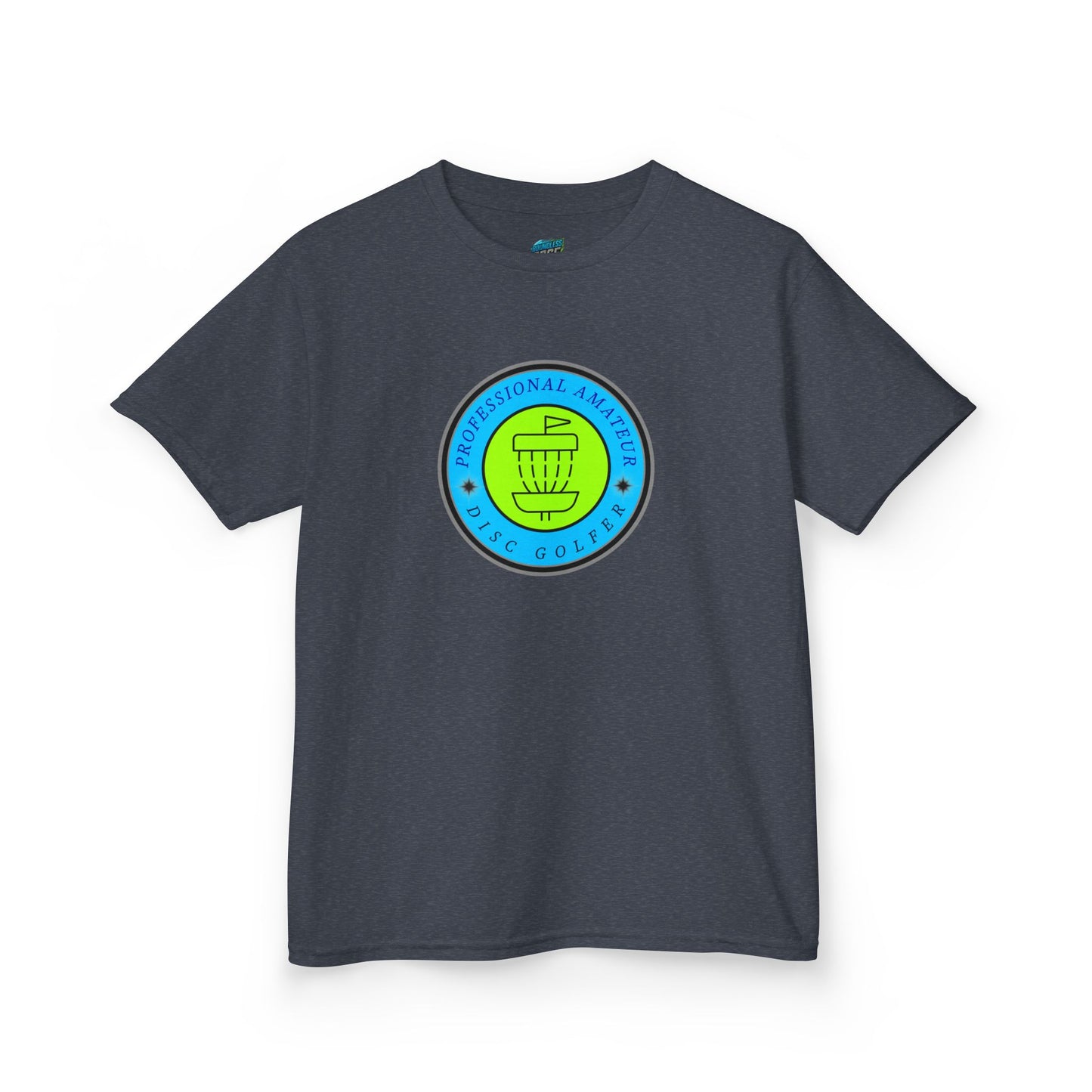 Professional Amateur Disc Golf Humor Girls' Heavy Cotton T-Shirt