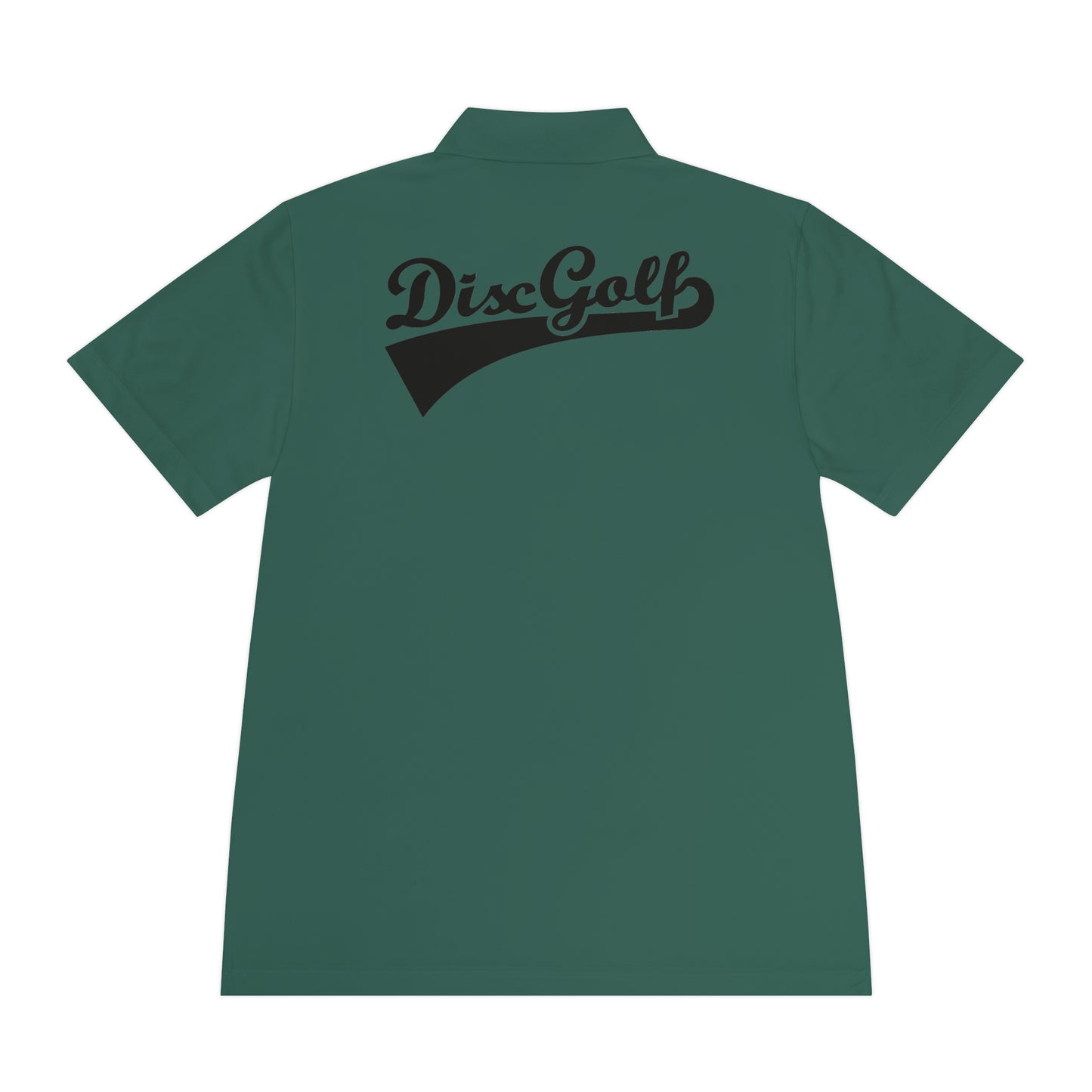 Boundless Edge Disc Golf Men's Sport Polo Premium T-Shirt
