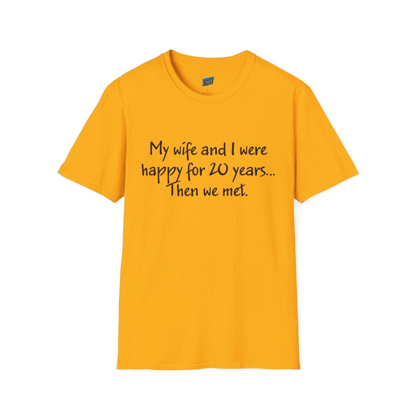 Wife Joke Dad Joke Humor Men's Basic T-Shirt