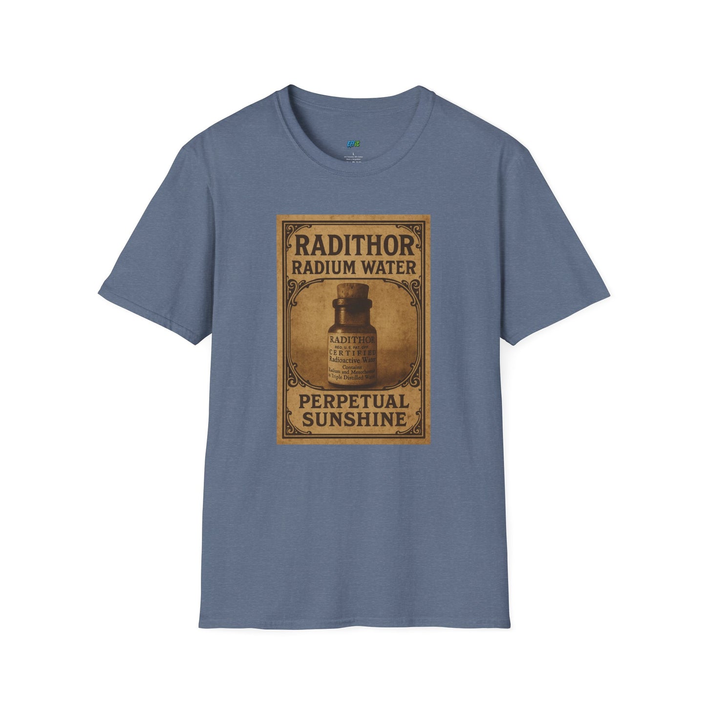 Radithor Ad Humor Vintage Men's Basic T-Shirt