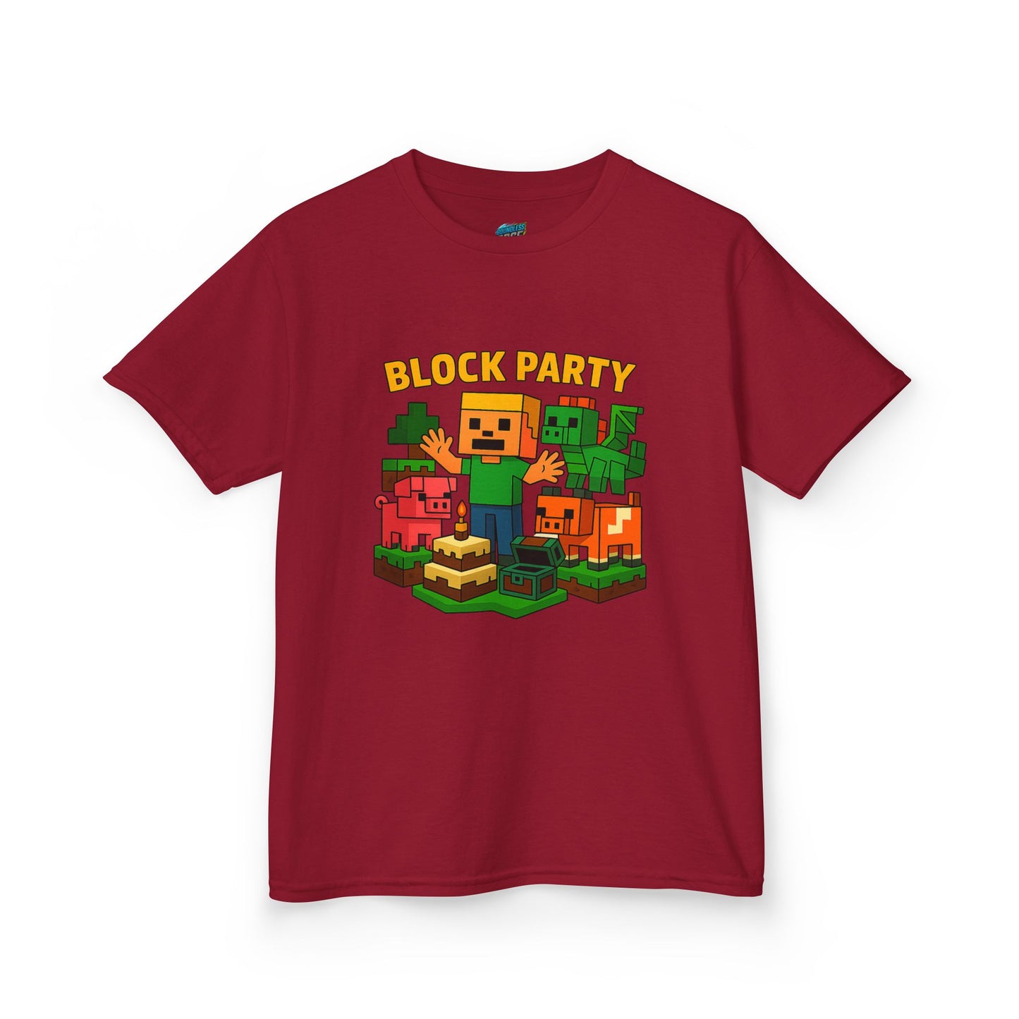 Block Party Playing with Danger Boys' Heavy Cotton T-Shirt
