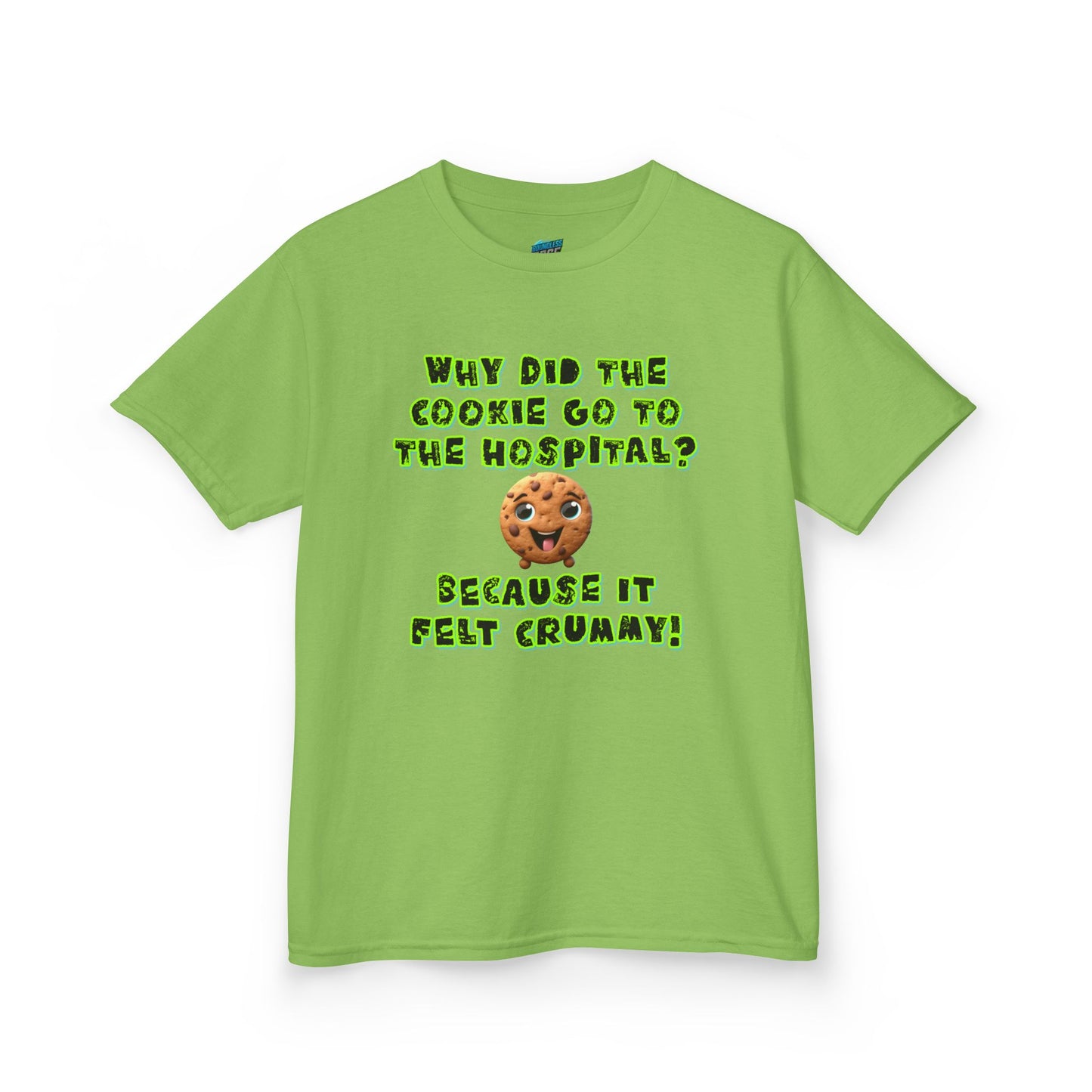 Cookie Joke Humor Boys' Heavy Cotton T-Shirt