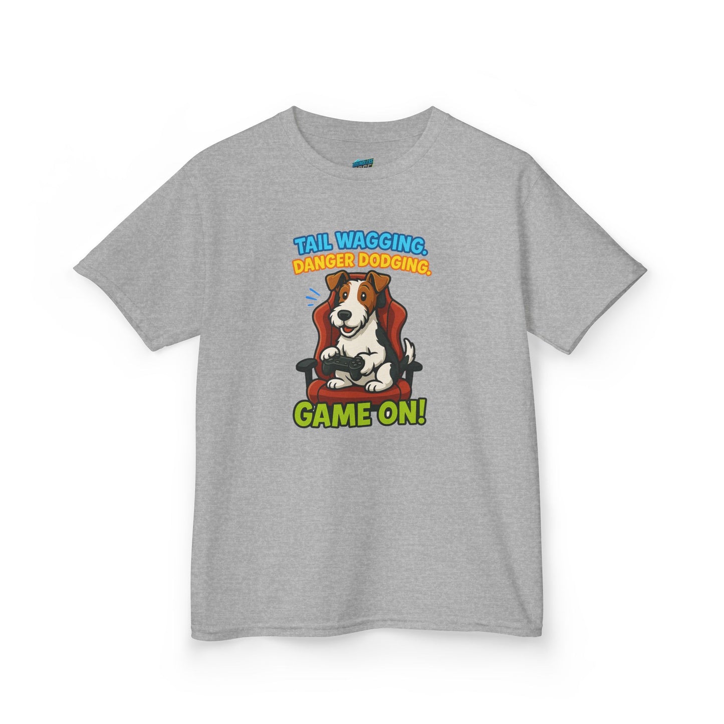 Game On... Playing with Danger Girls' Heavy Cotton T-Shirt