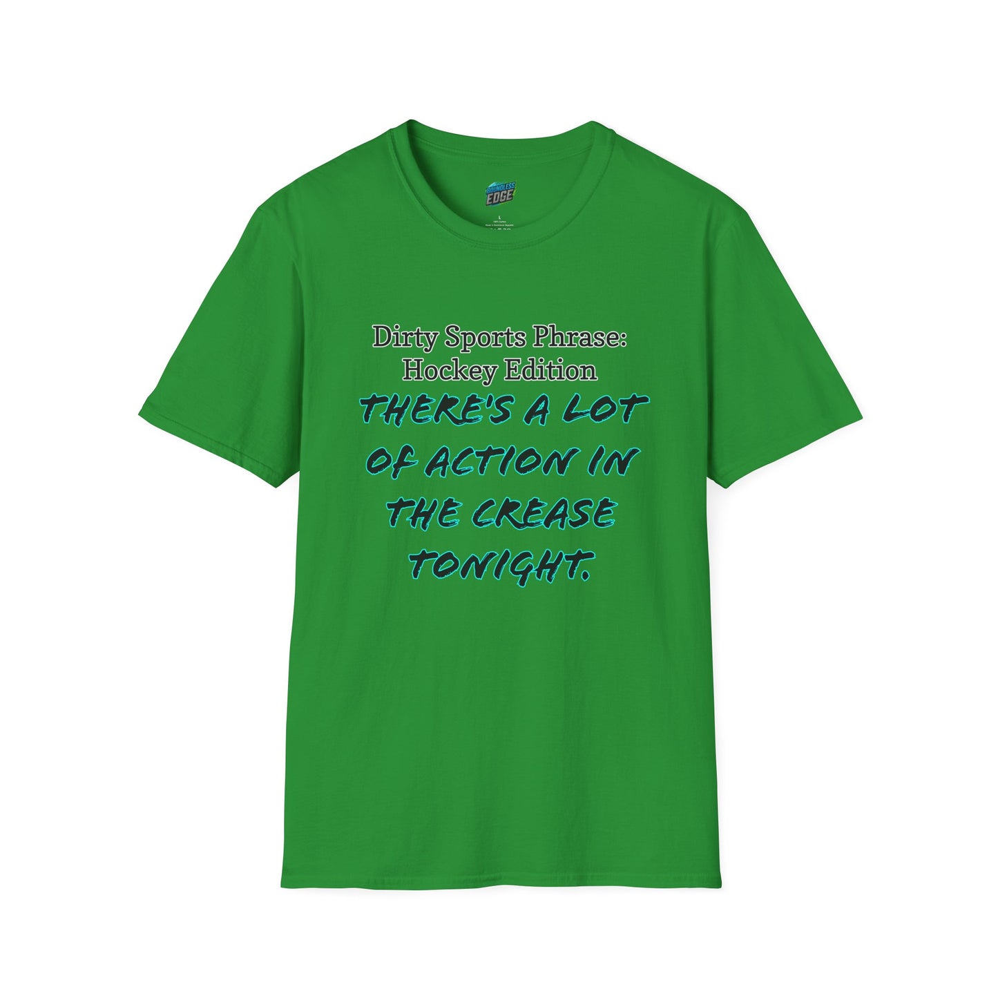 Dirty Sports Phrase Hockey Humor Women's Basic T-Shirt