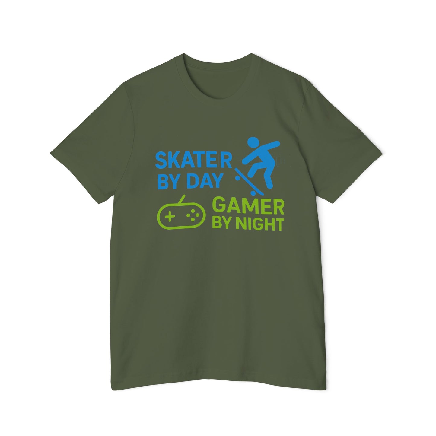 Skater by Day, Gamer by Night Skateboarding Women's Premium T-Shirt