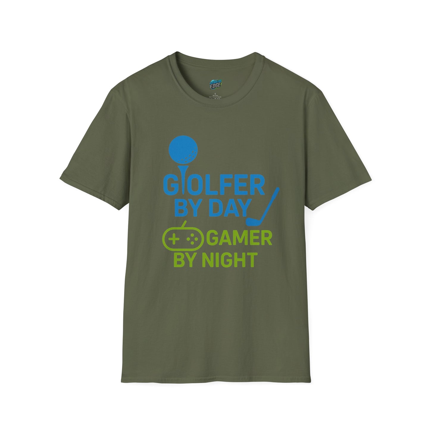 Golfer by Day, Gamer by Night Men's Basic T-Shirt